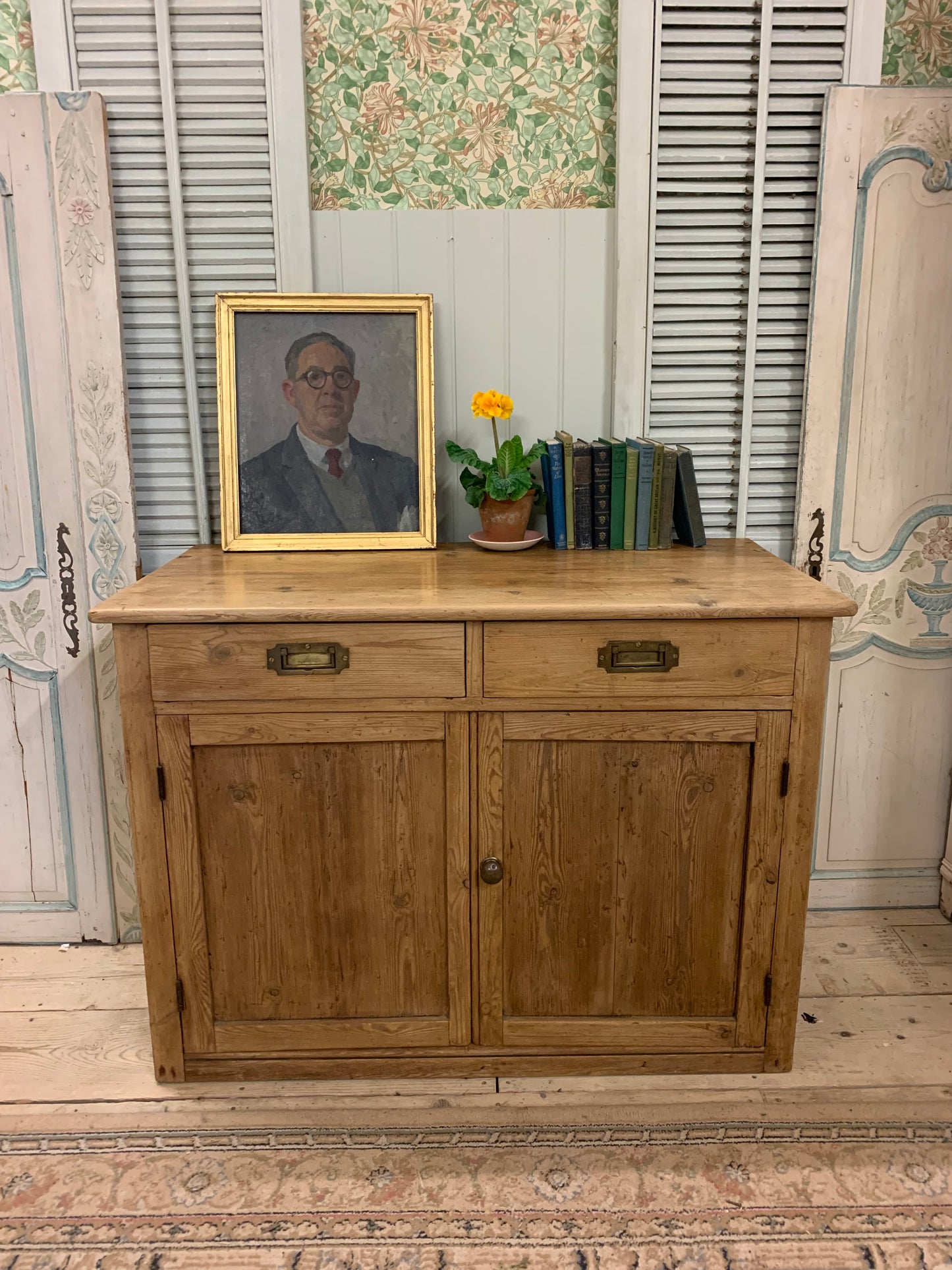Antique Pine Cupboard - Dovetail Vintage Co