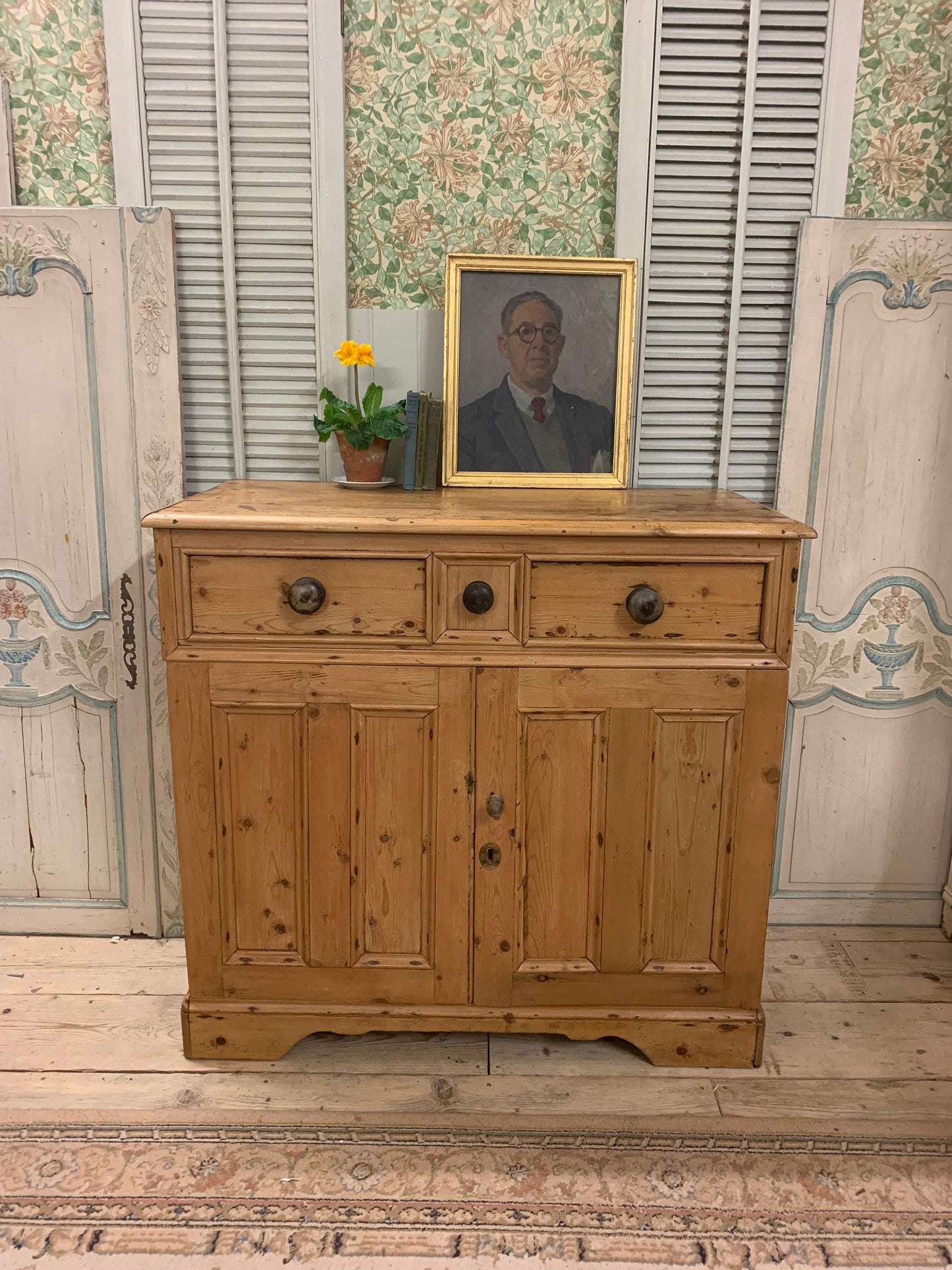 Antique Pine Sideboard - Dovetail Vintage Co