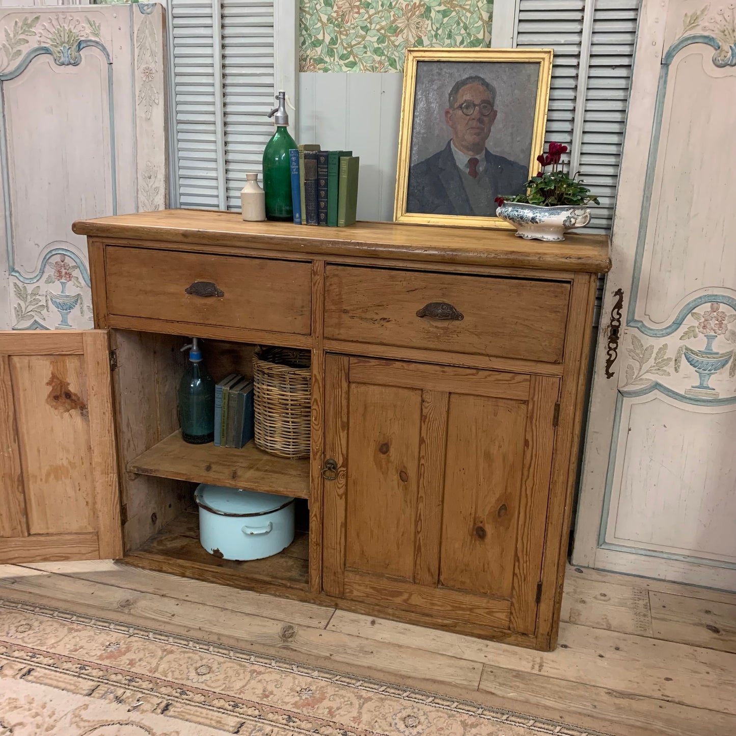 Antique Sideboard - Dovetail Vintage Co