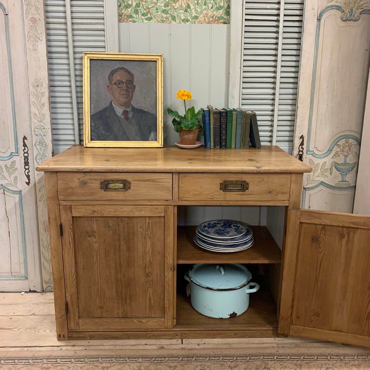 Antique Pine Cupboard