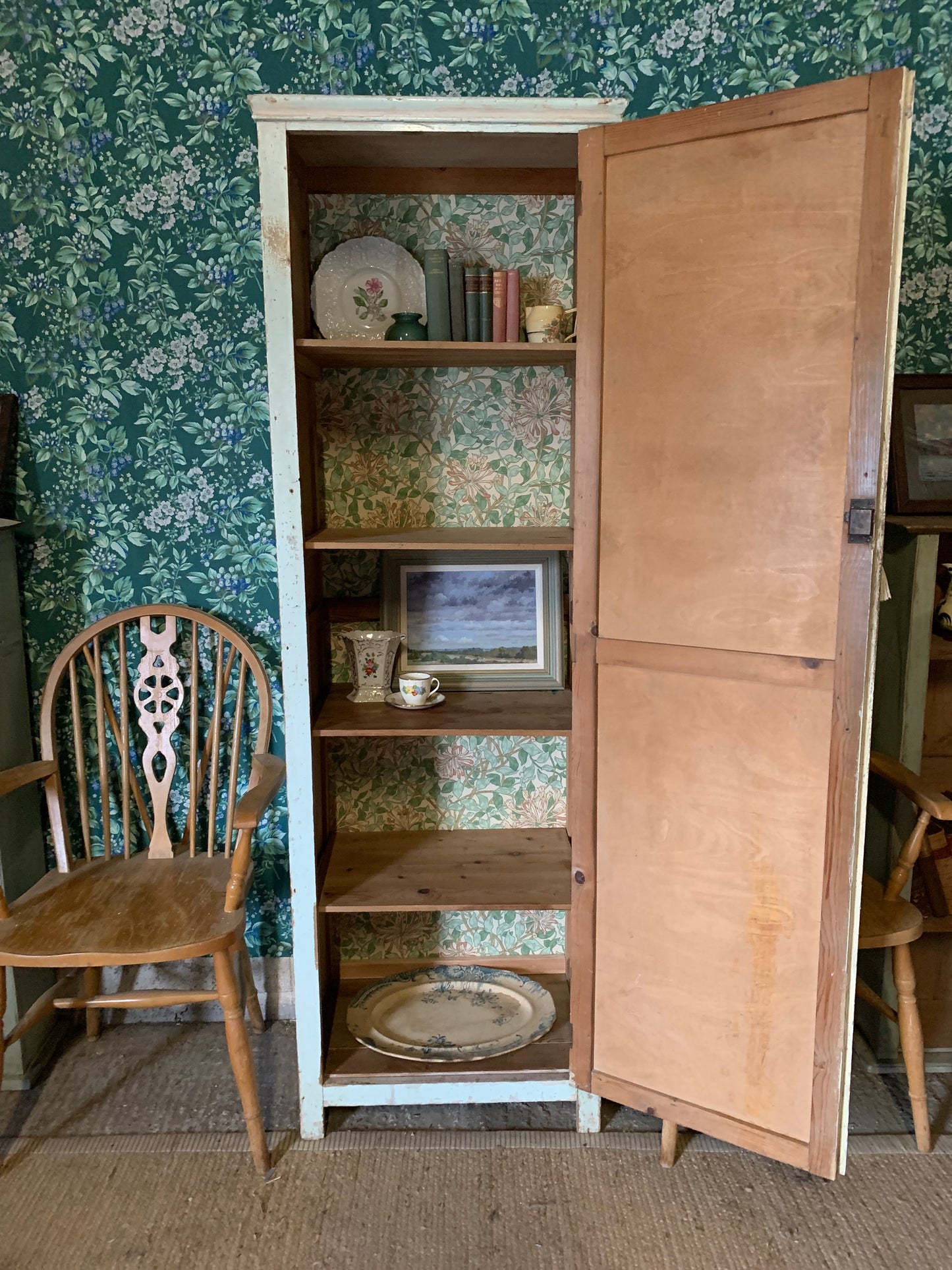 Chippy Paint Pantry Cupboard