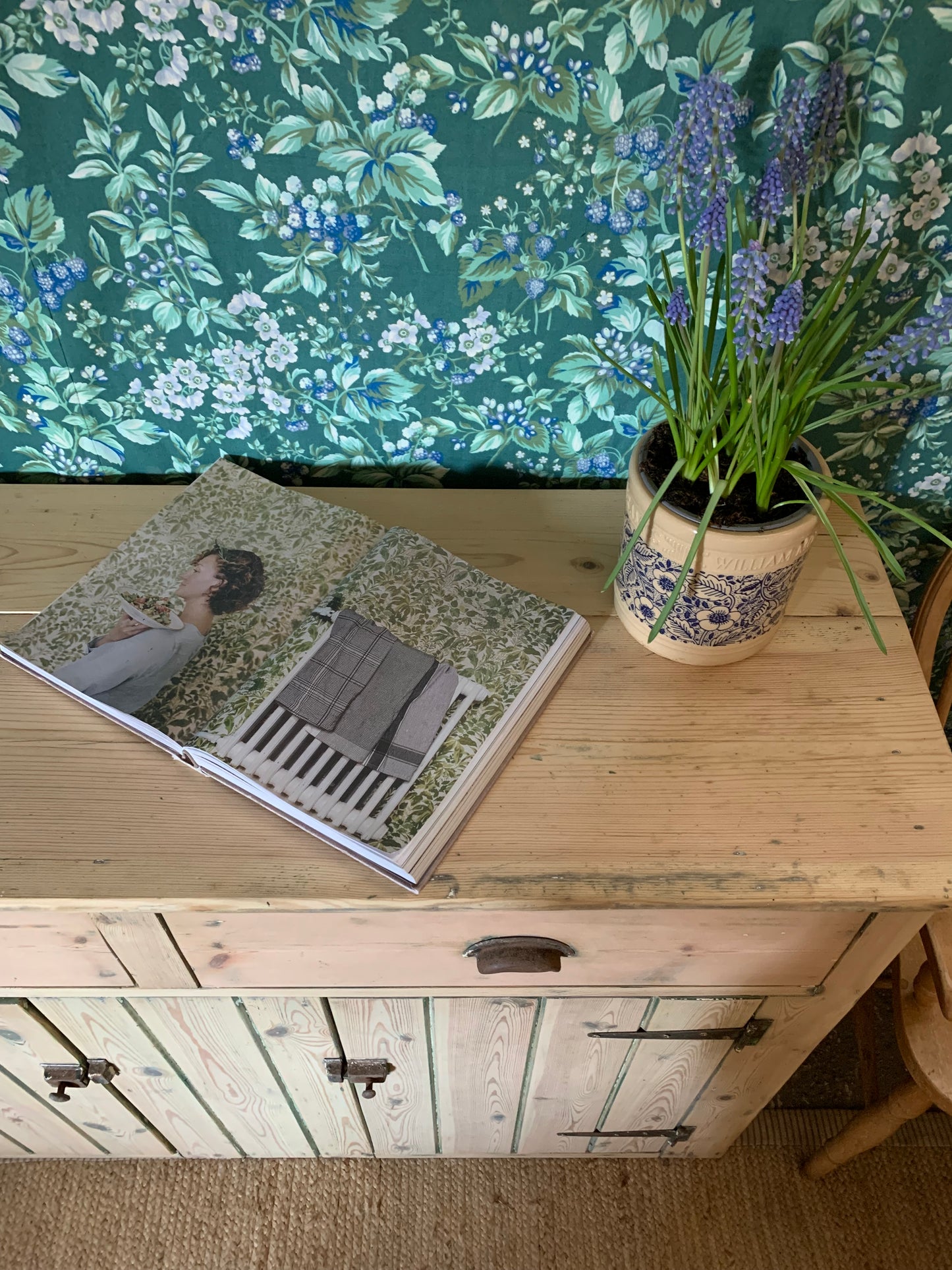 Stripped Pine Sideboard - Dovetail Vintage Co