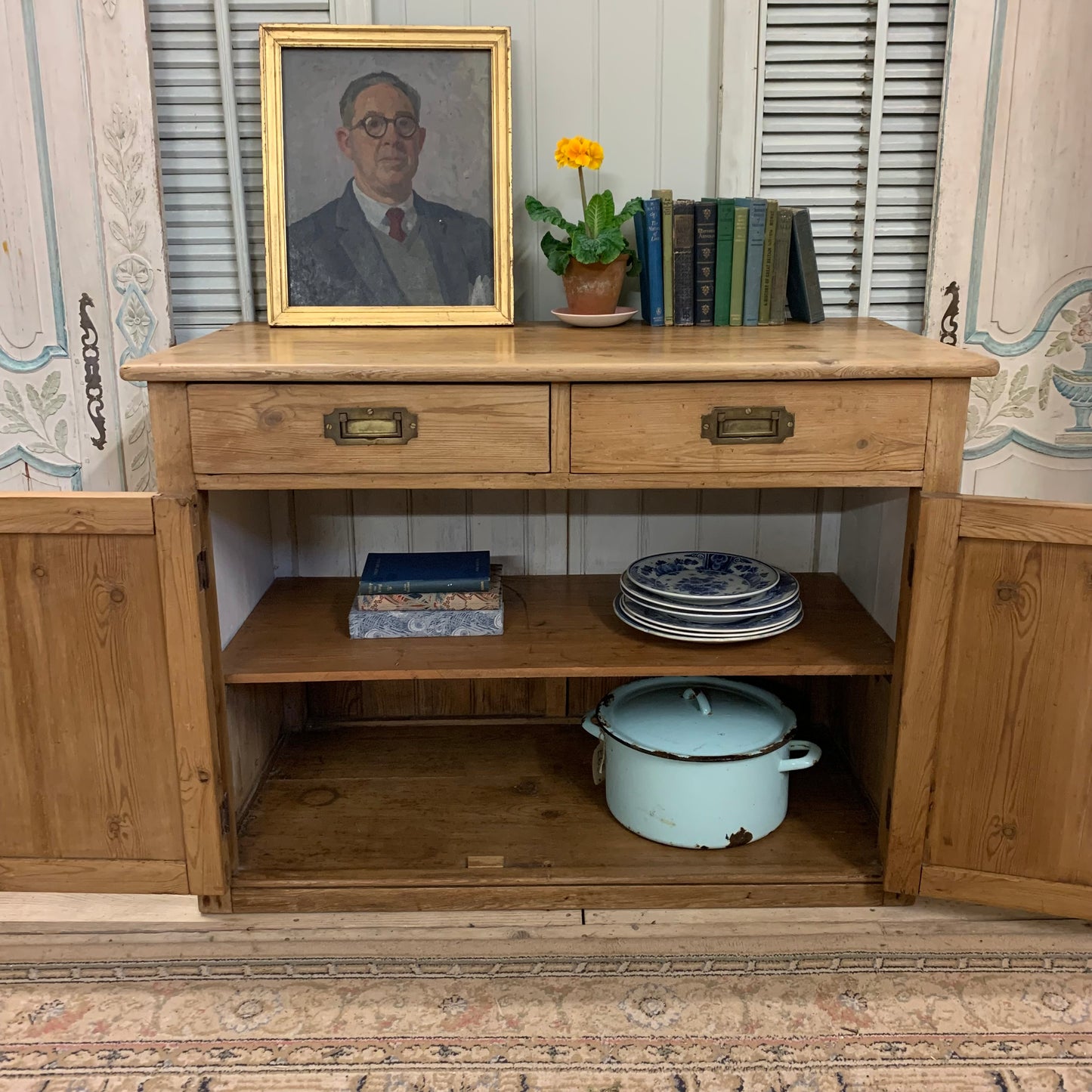 Antique Pine Cupboard