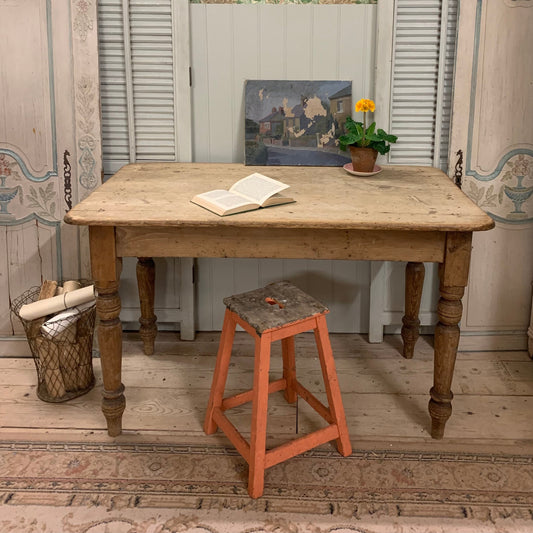 Antique Pine Table - Dovetail Vintage Co