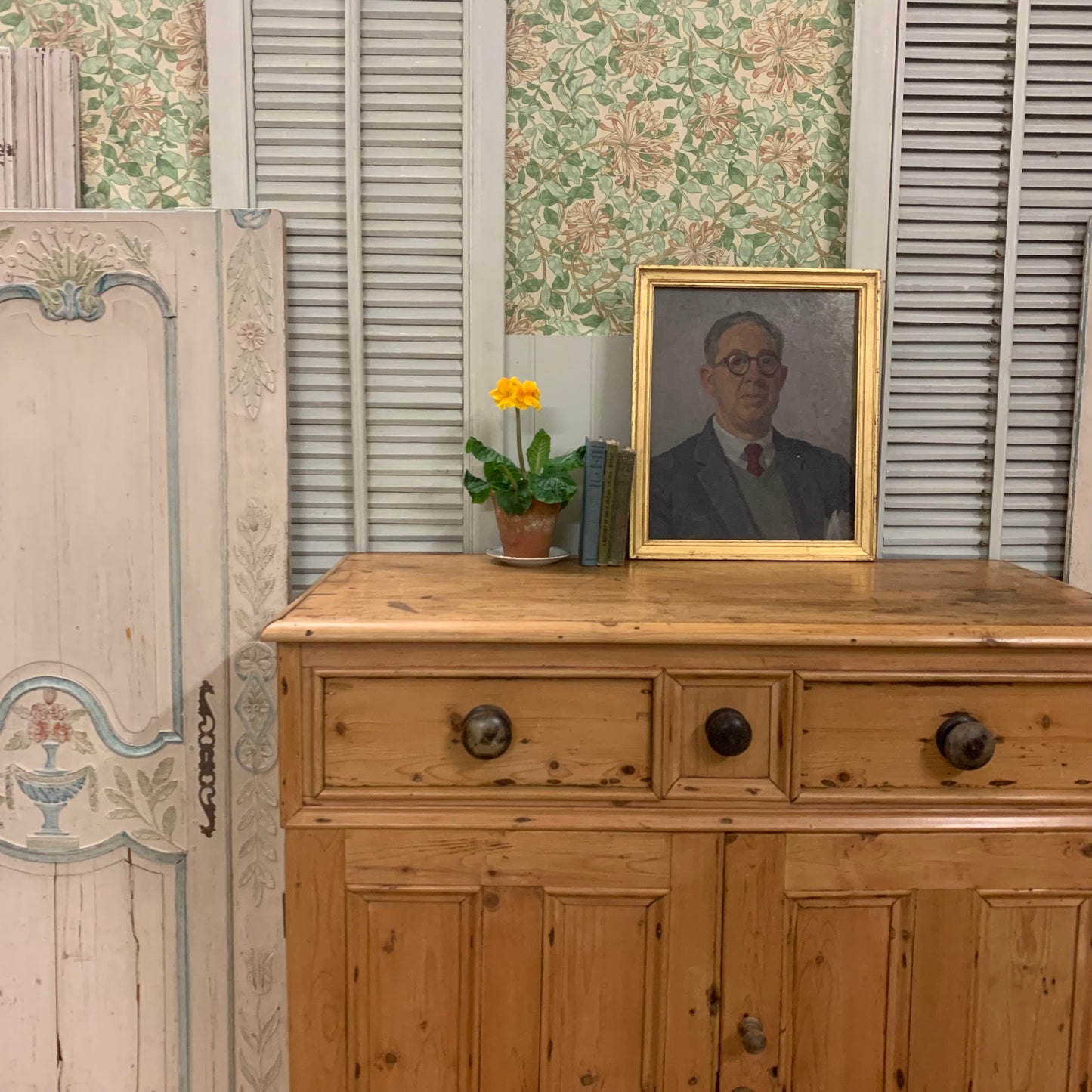 Antique Pine Sideboard