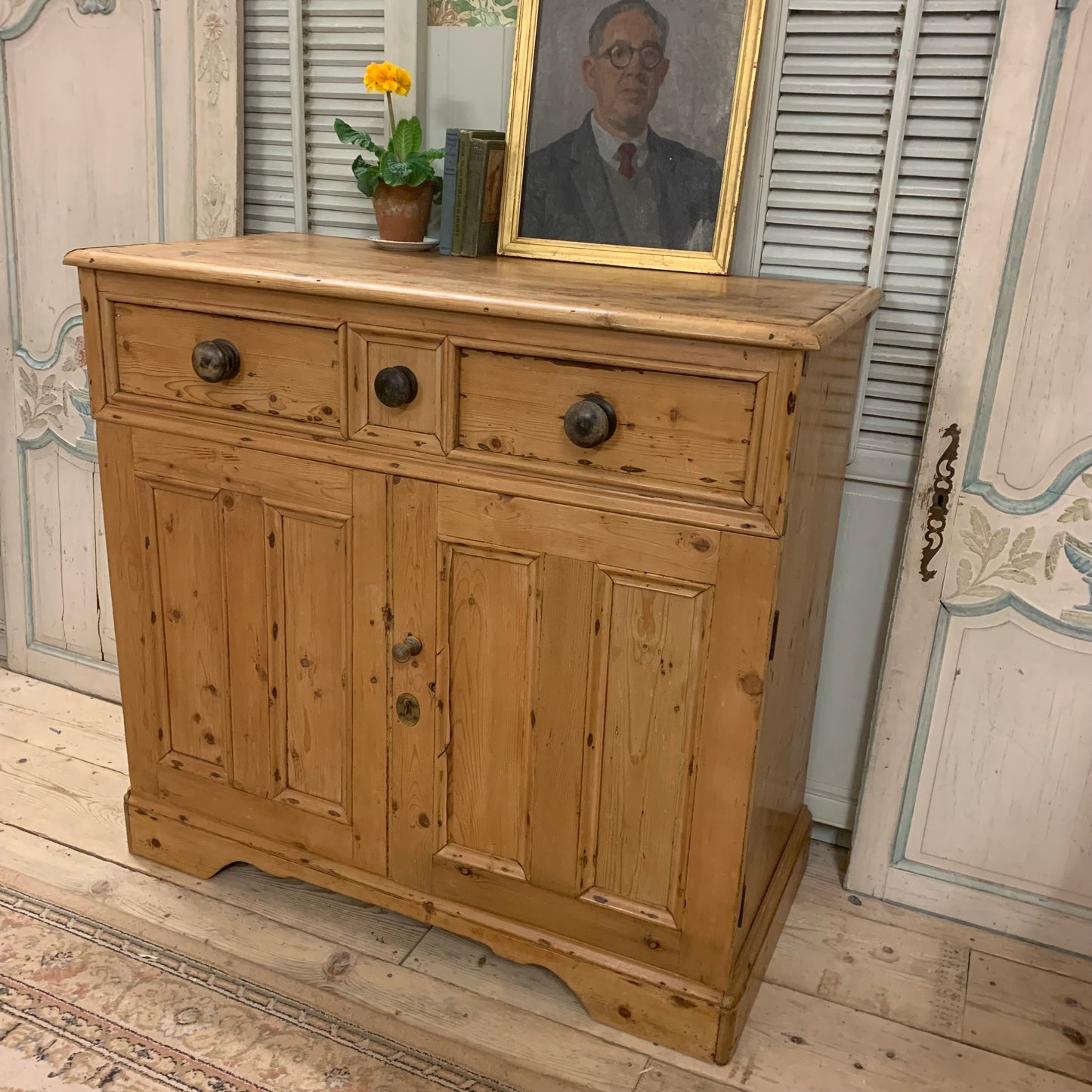 Antique Pine Sideboard