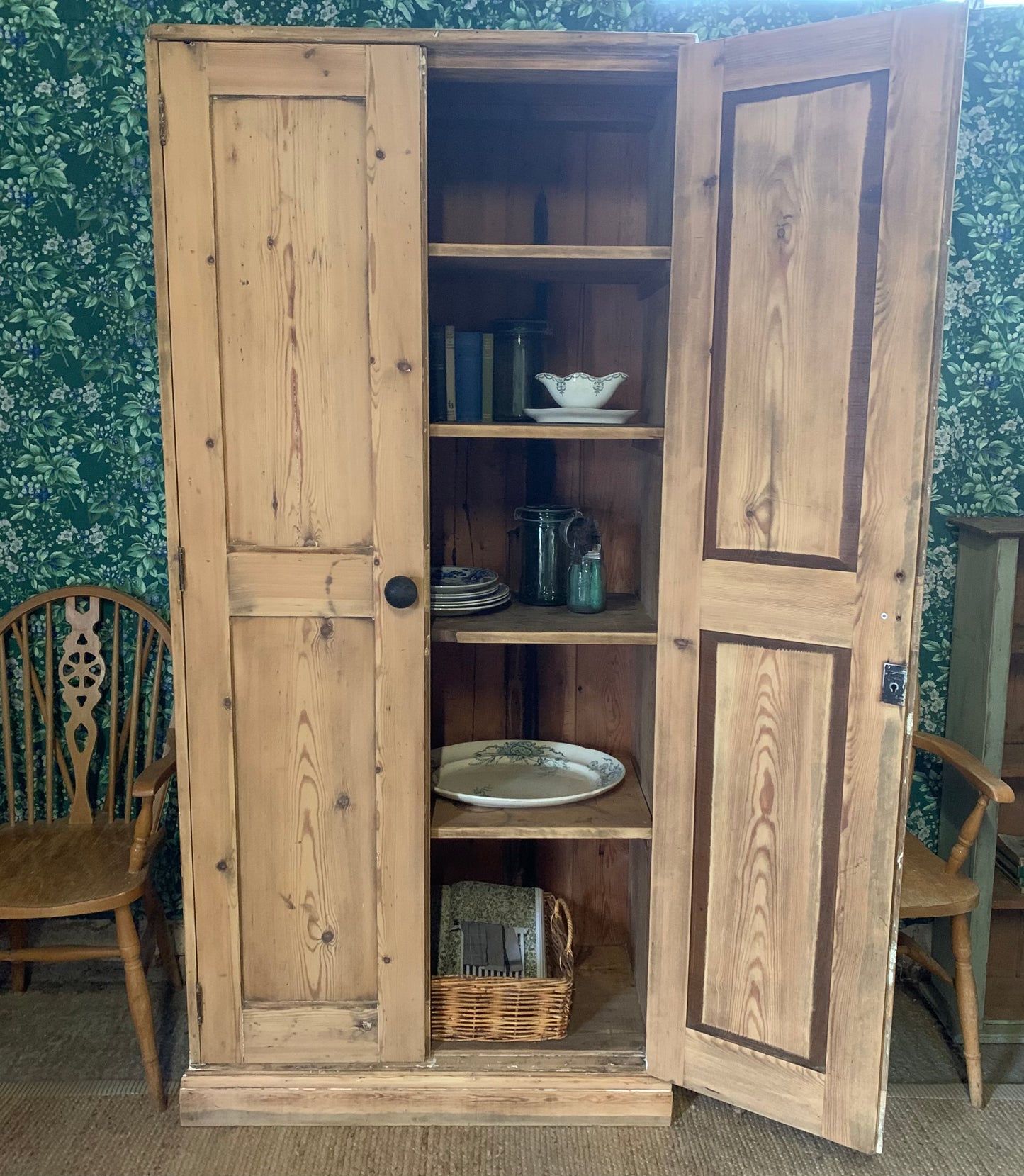 Victorian Pantry Cupboard - Dovetail Vintage Co