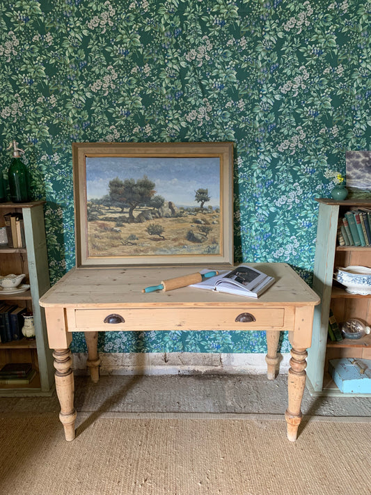 Antique Pine Table/Console