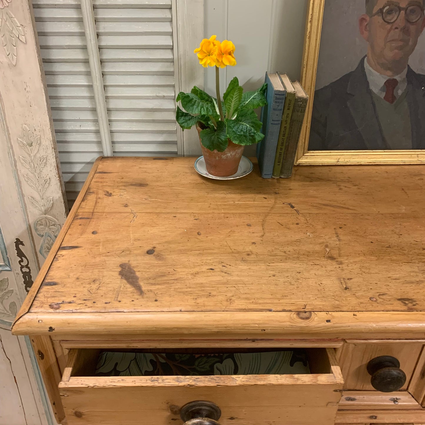 Antique Pine Sideboard