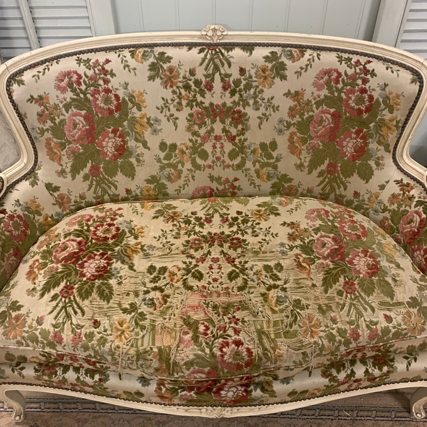 Vintage French Sofa - Dovetail Vintage Co