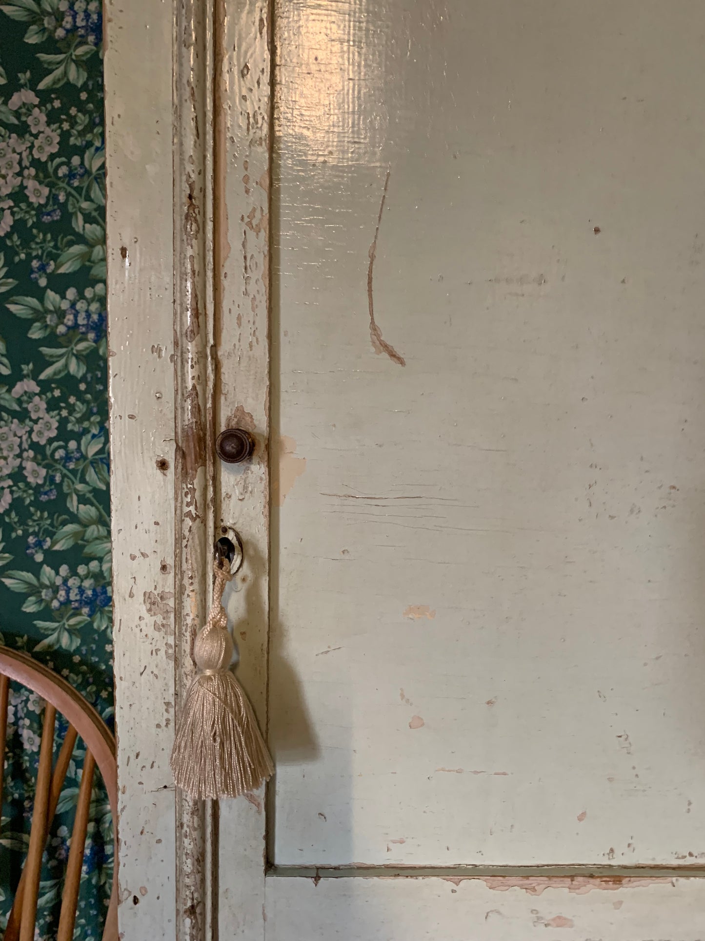 Chippy Paint Pantry Cupboard