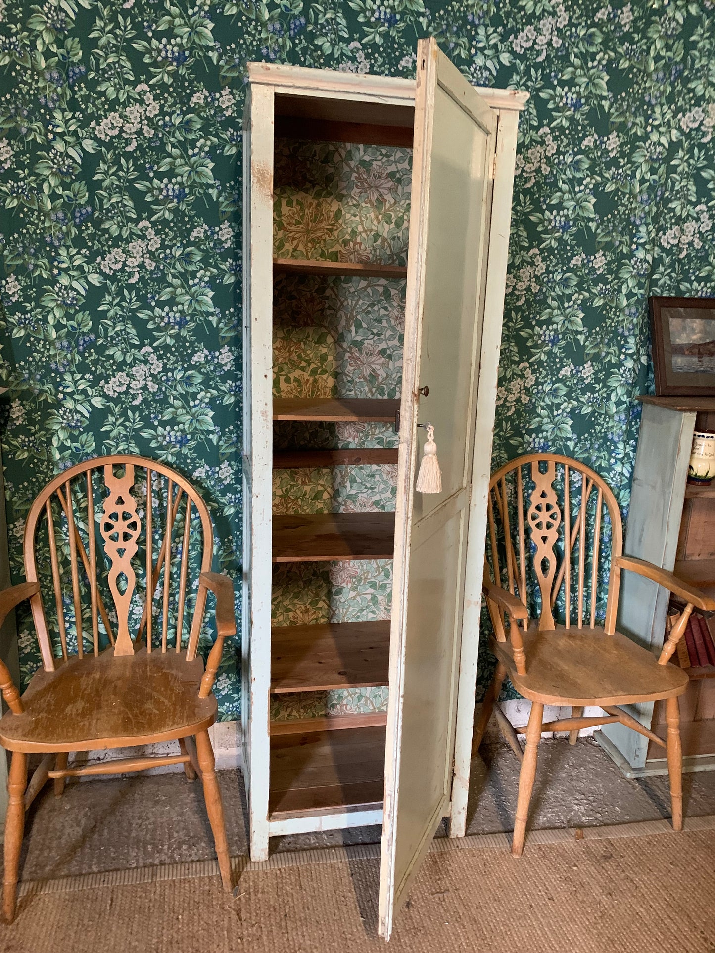 Chippy Paint Pantry Cupboard