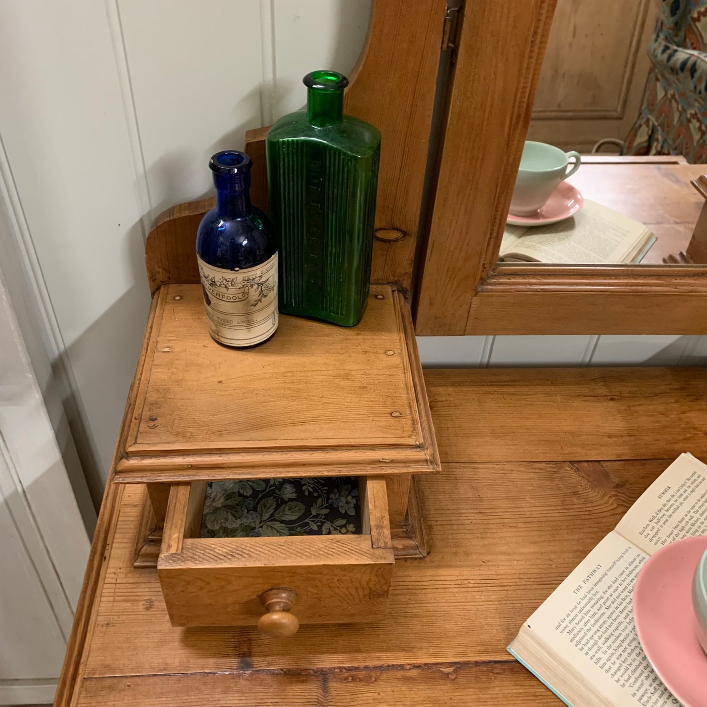 Antique Pine Dressing Table