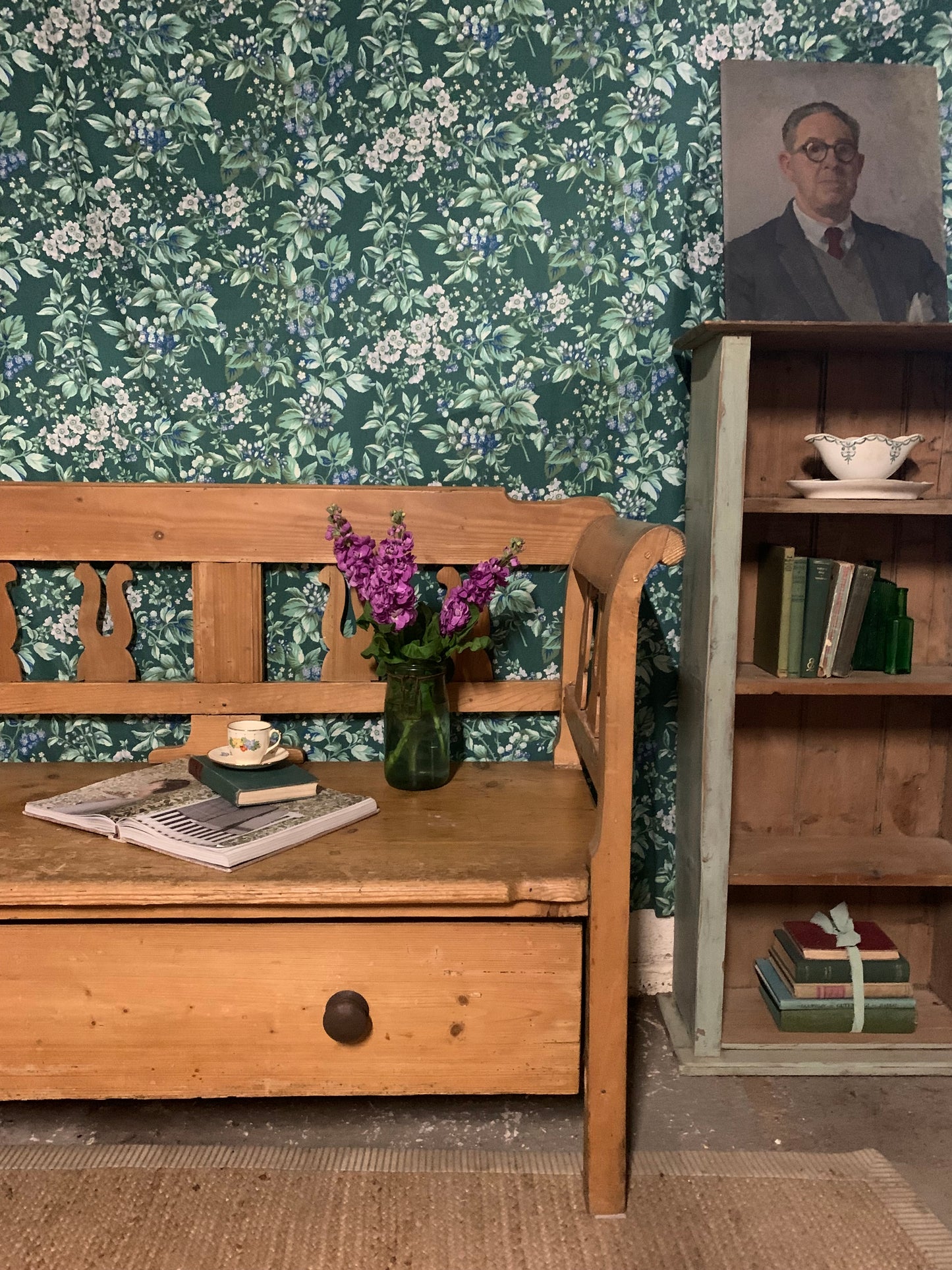 Antique Pine Pew/Bench - Dovetail Vintage Co