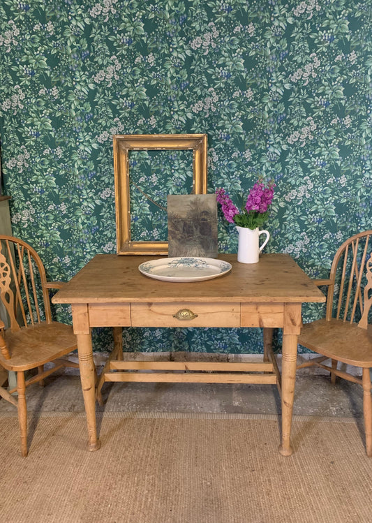 Antique Pine Desk/ Table