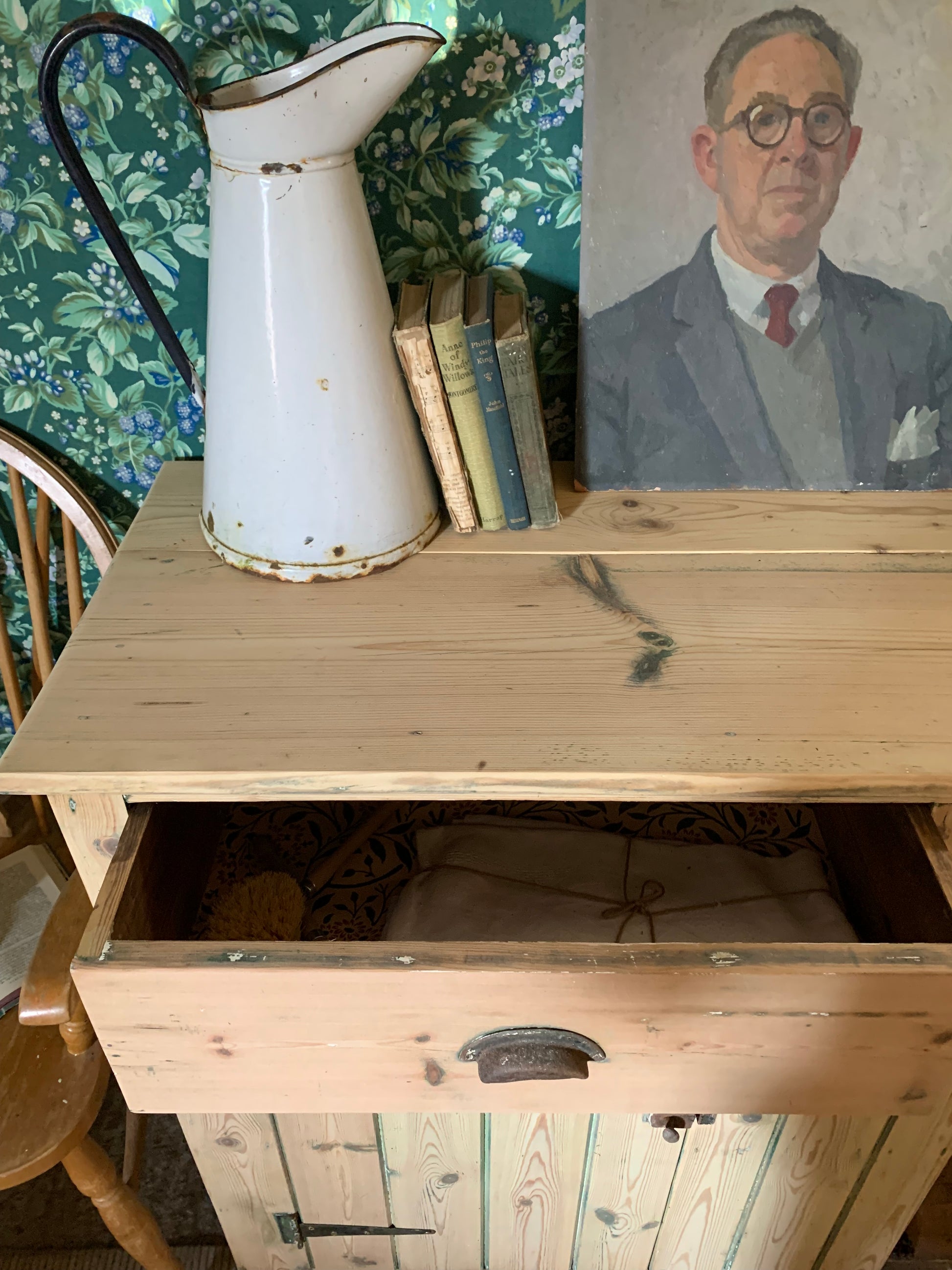 Stripped Pine Sideboard - Dovetail Vintage Co