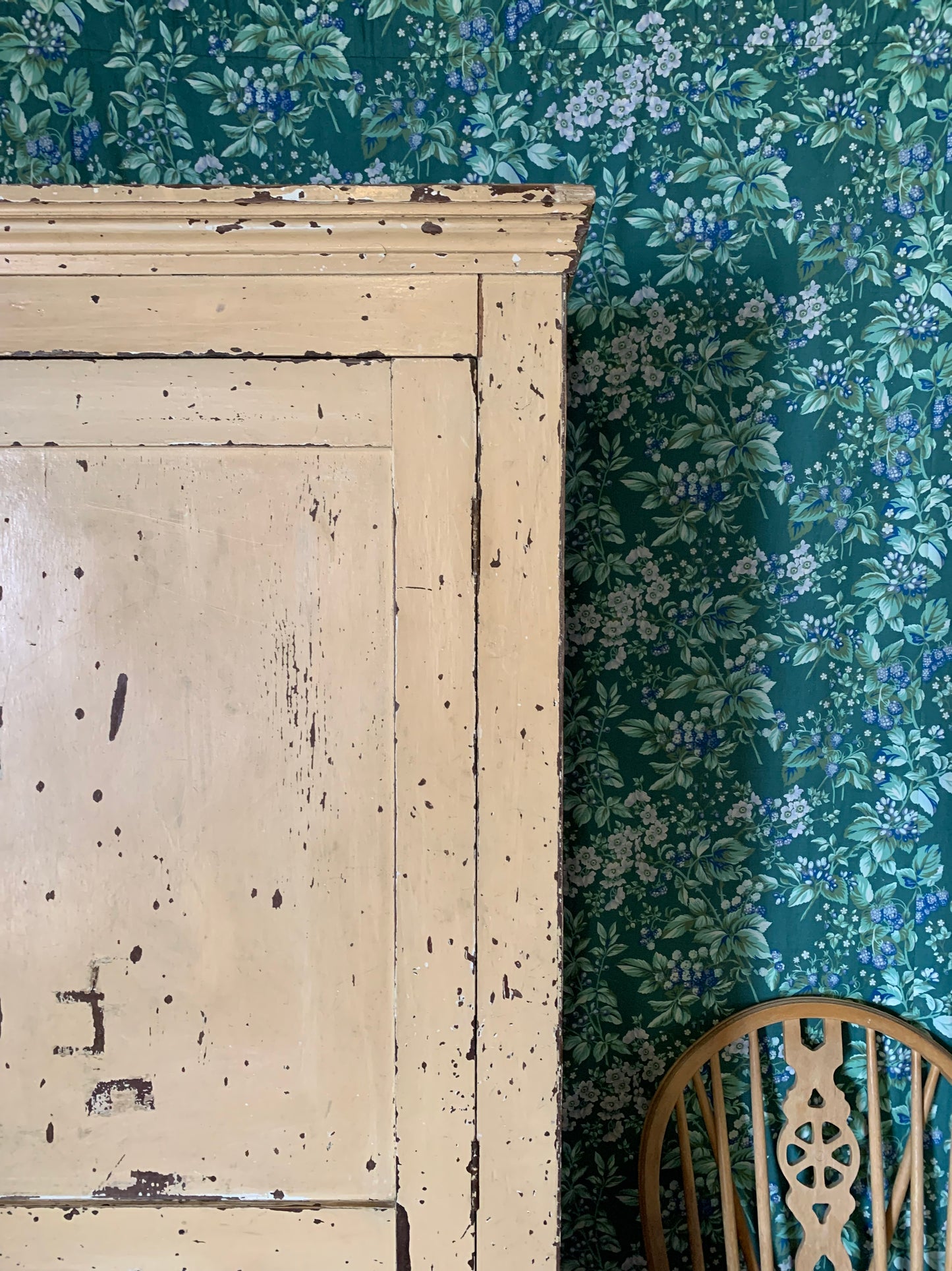 Chippy Paint Pantry Cupboard