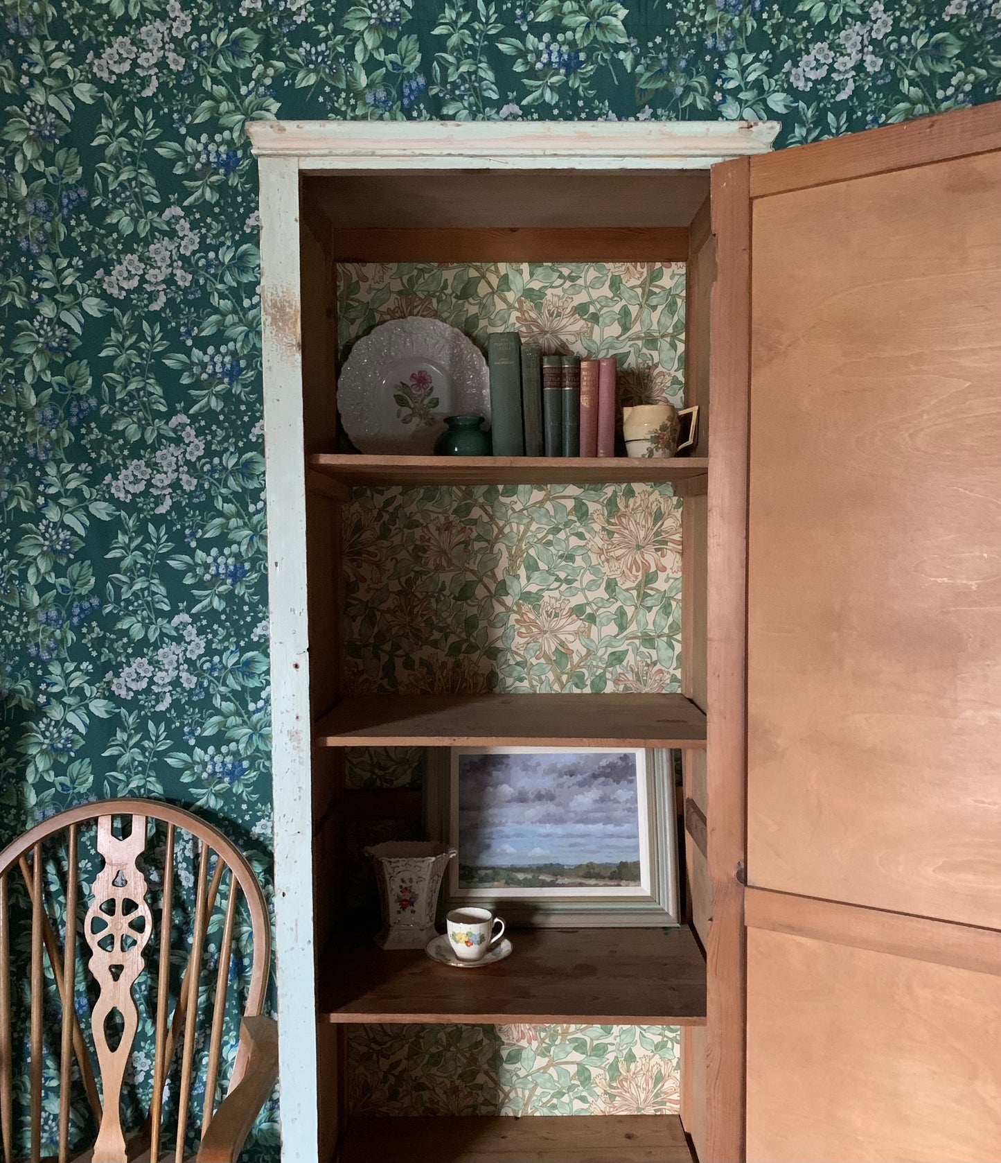 Chippy Paint Pantry Cupboard