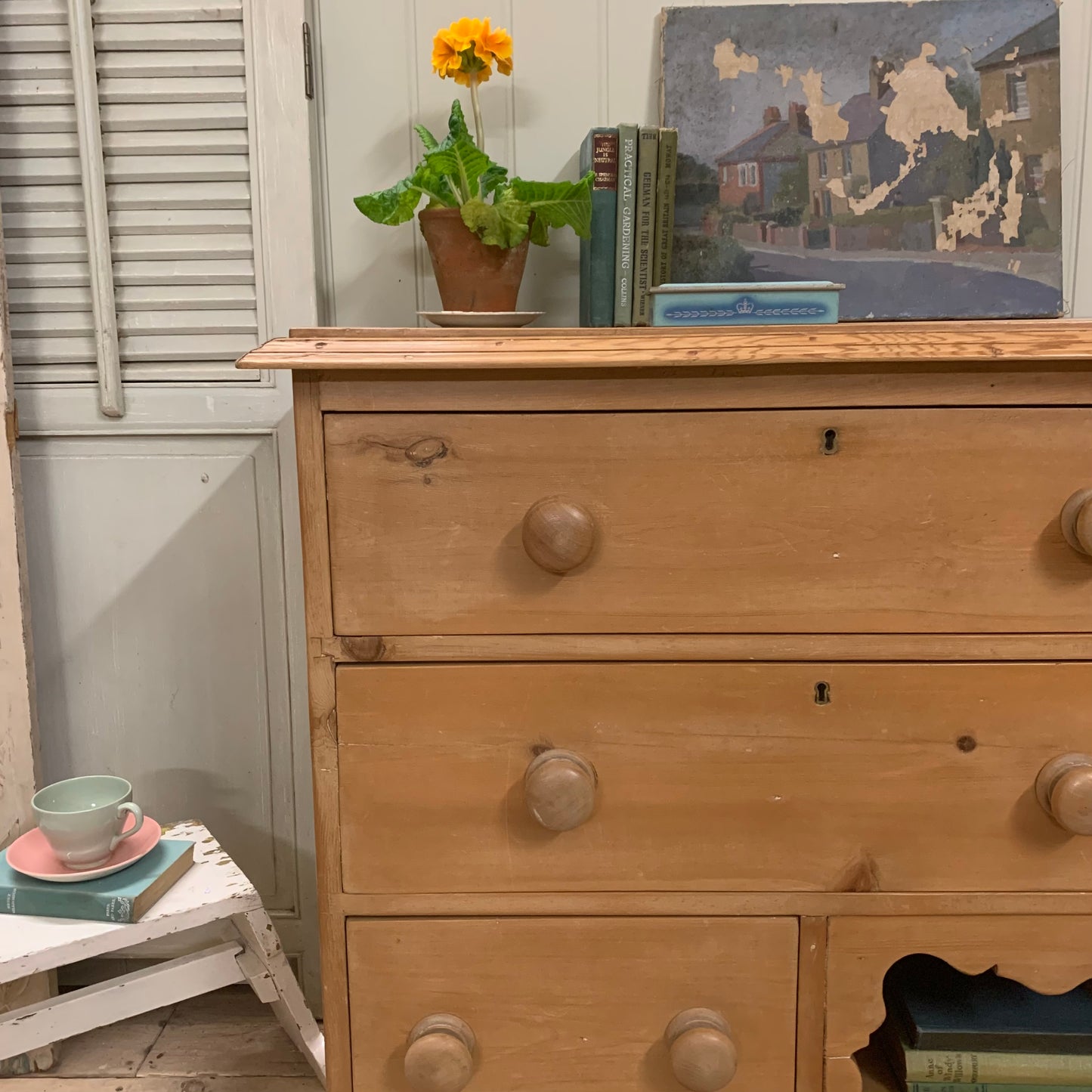 Antique Pine Chest of Drawers