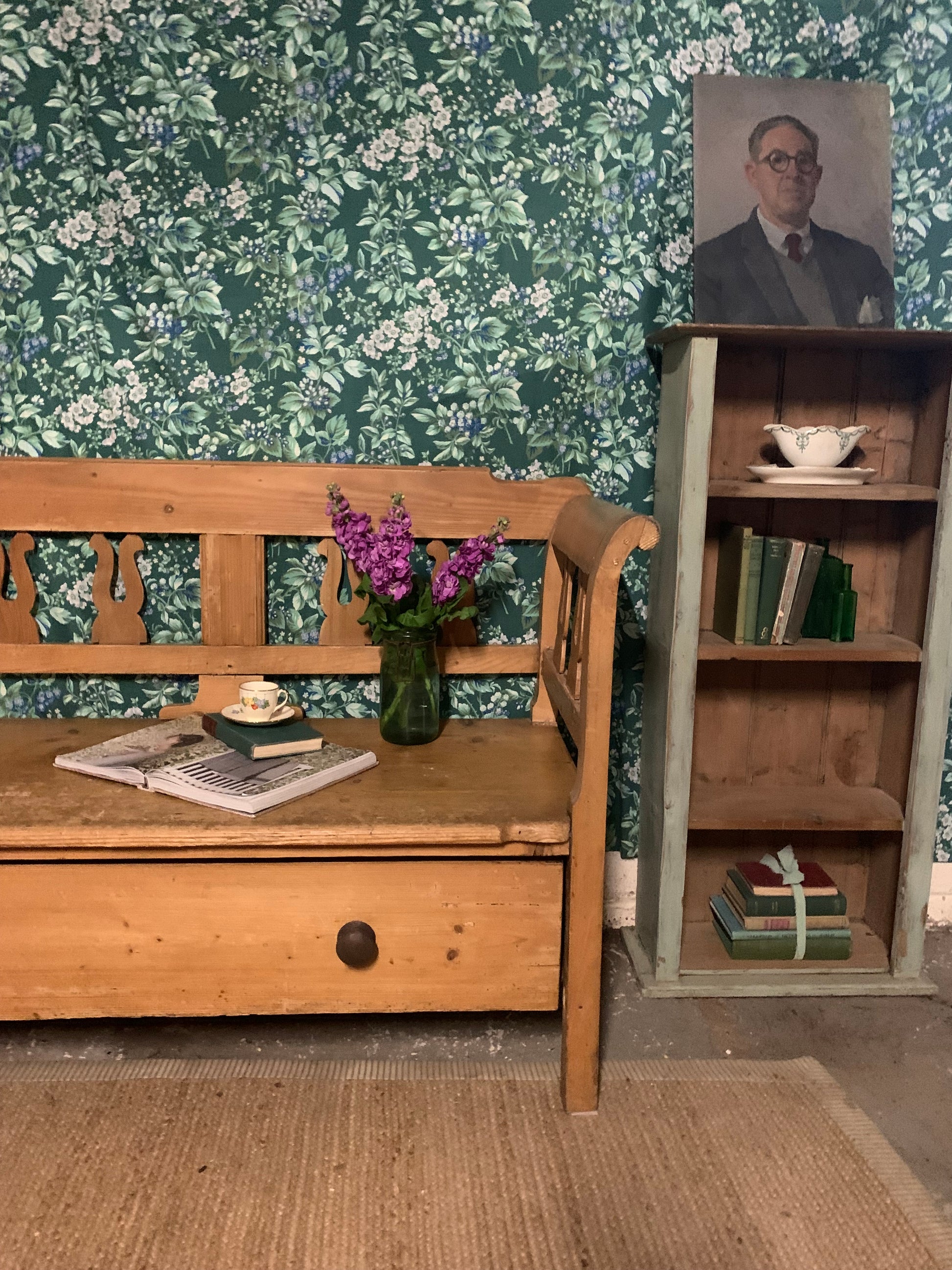 Antique Pine Pew/Bench - Dovetail Vintage Co