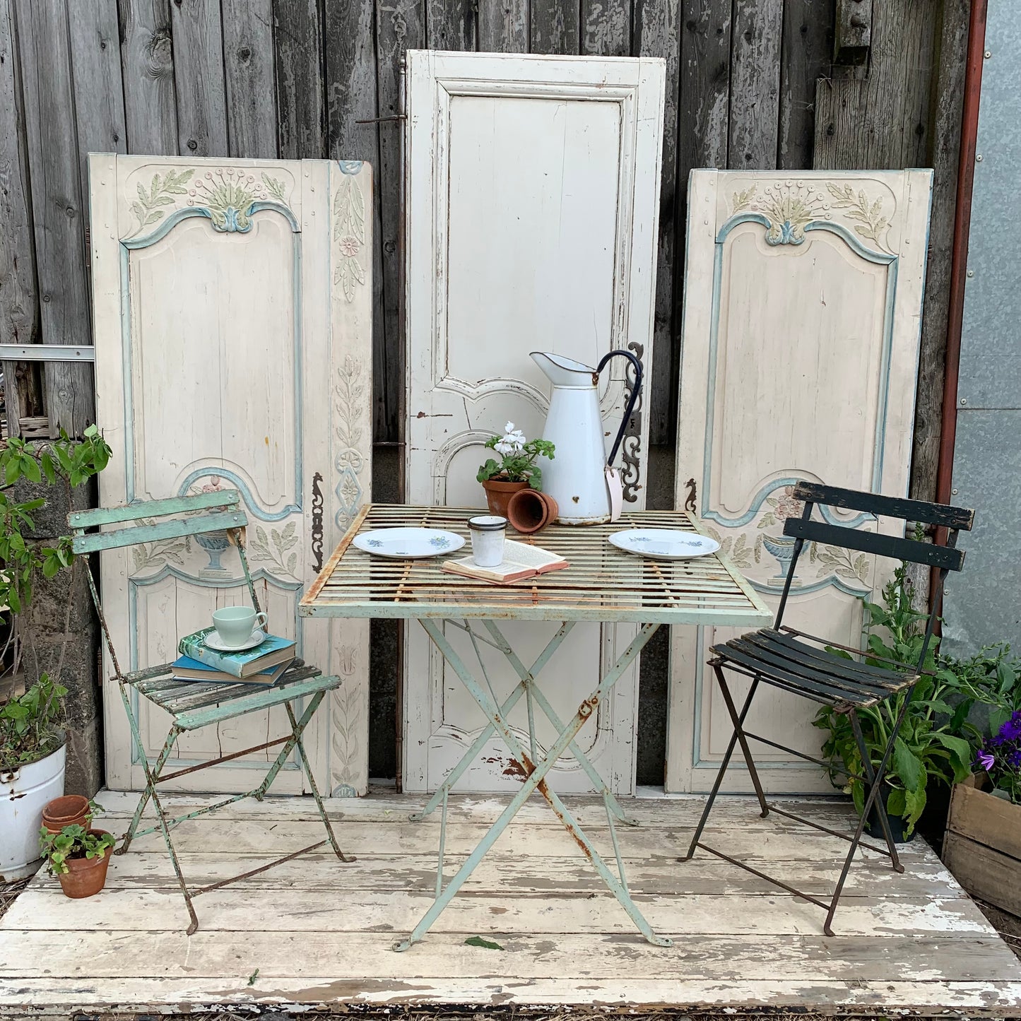 Square Garden Table