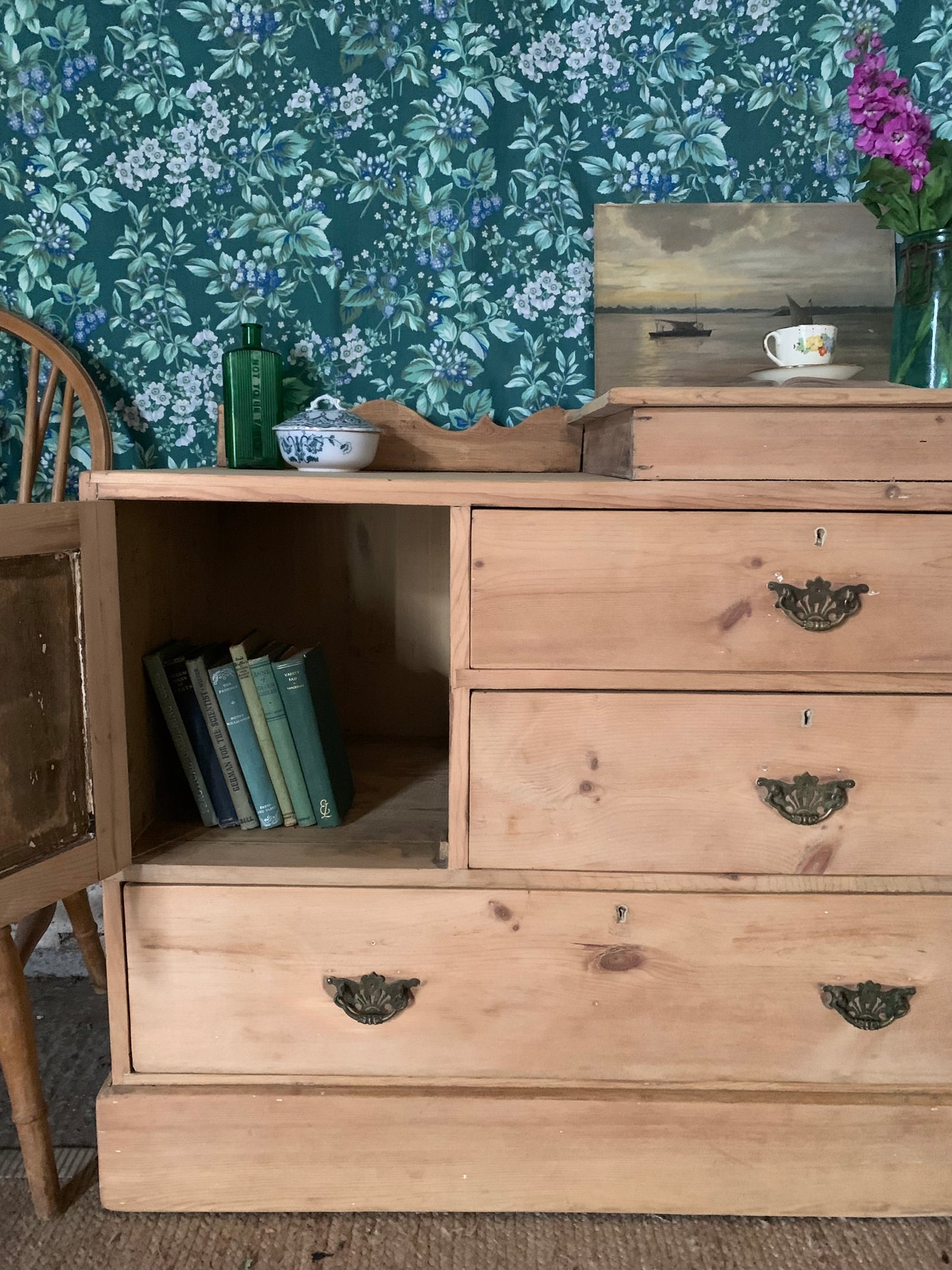 Antique Pine Cabinet