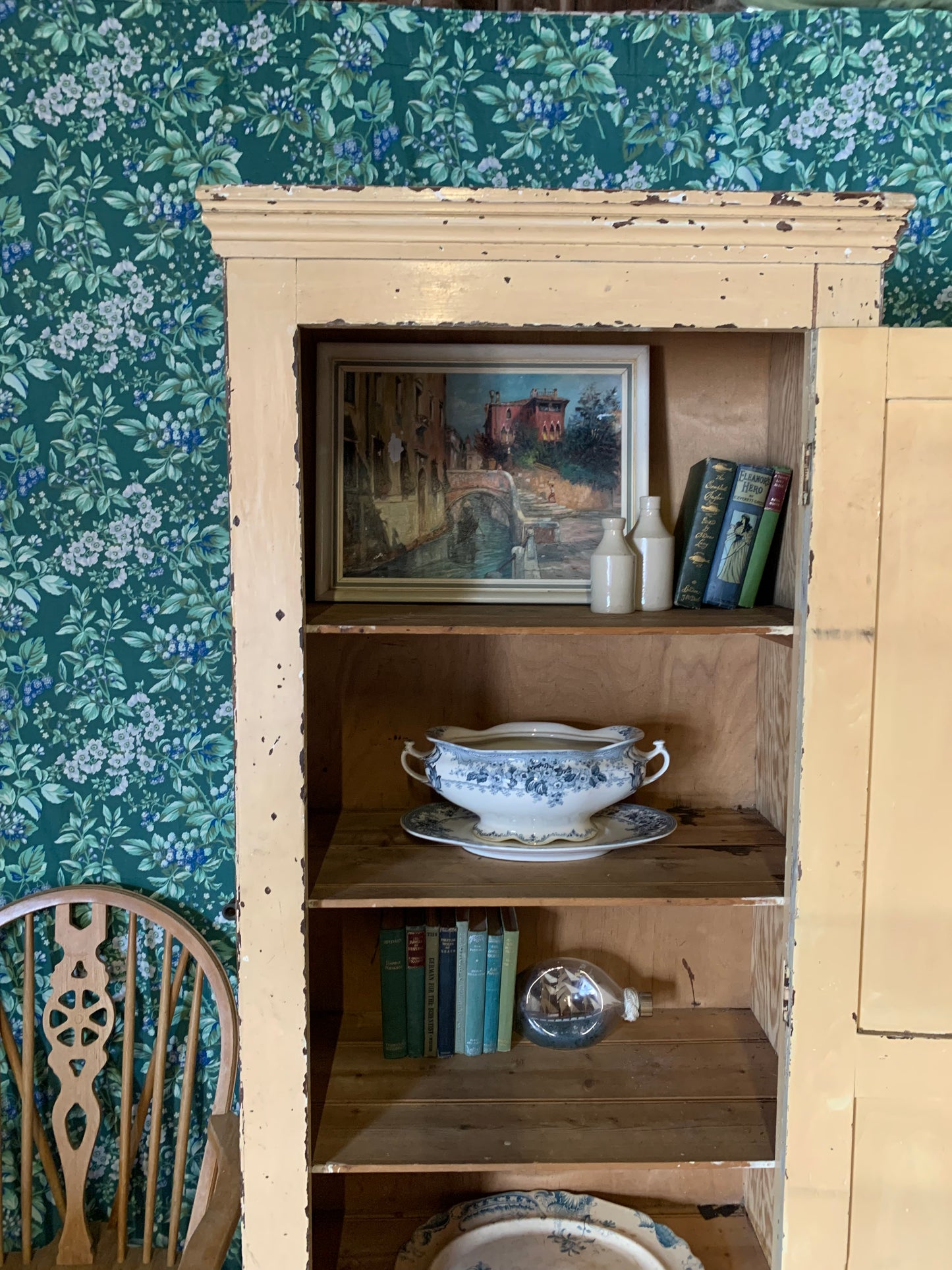 Chippy Paint Pantry Cupboard