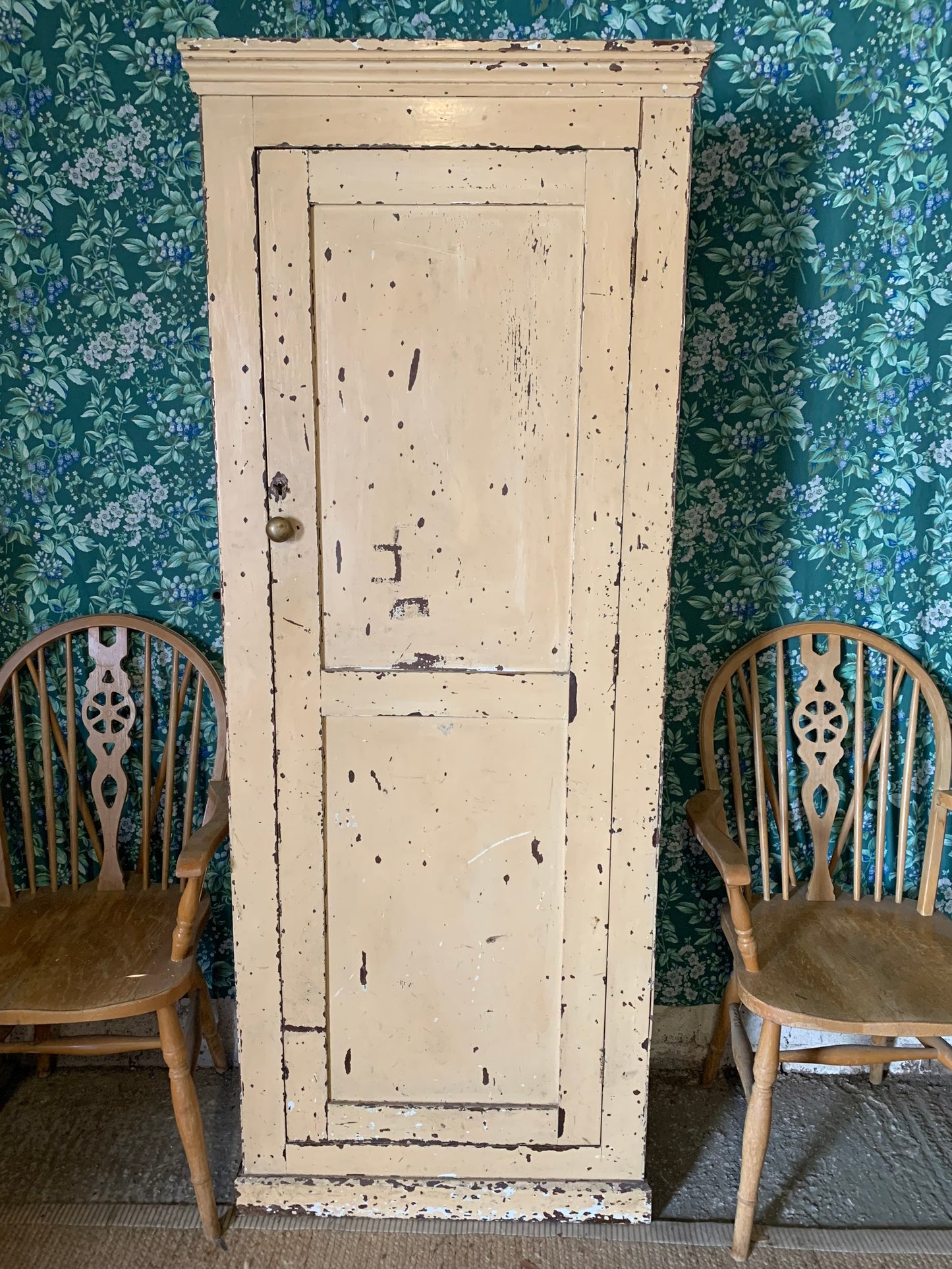 Chippy Paint Pantry Cupboard