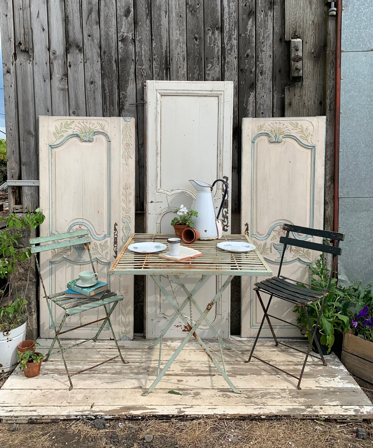 Square Garden Table
