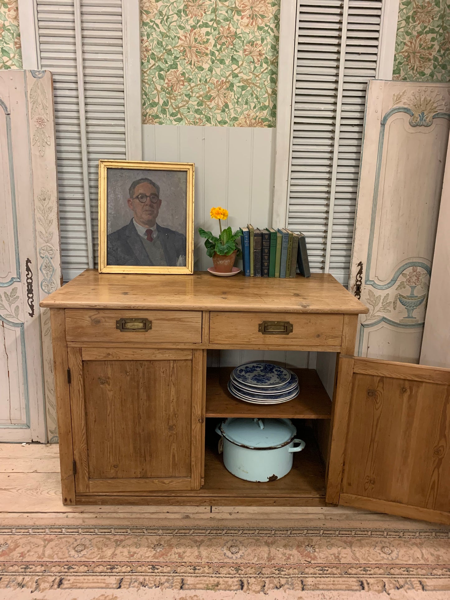 Antique Pine Cupboard