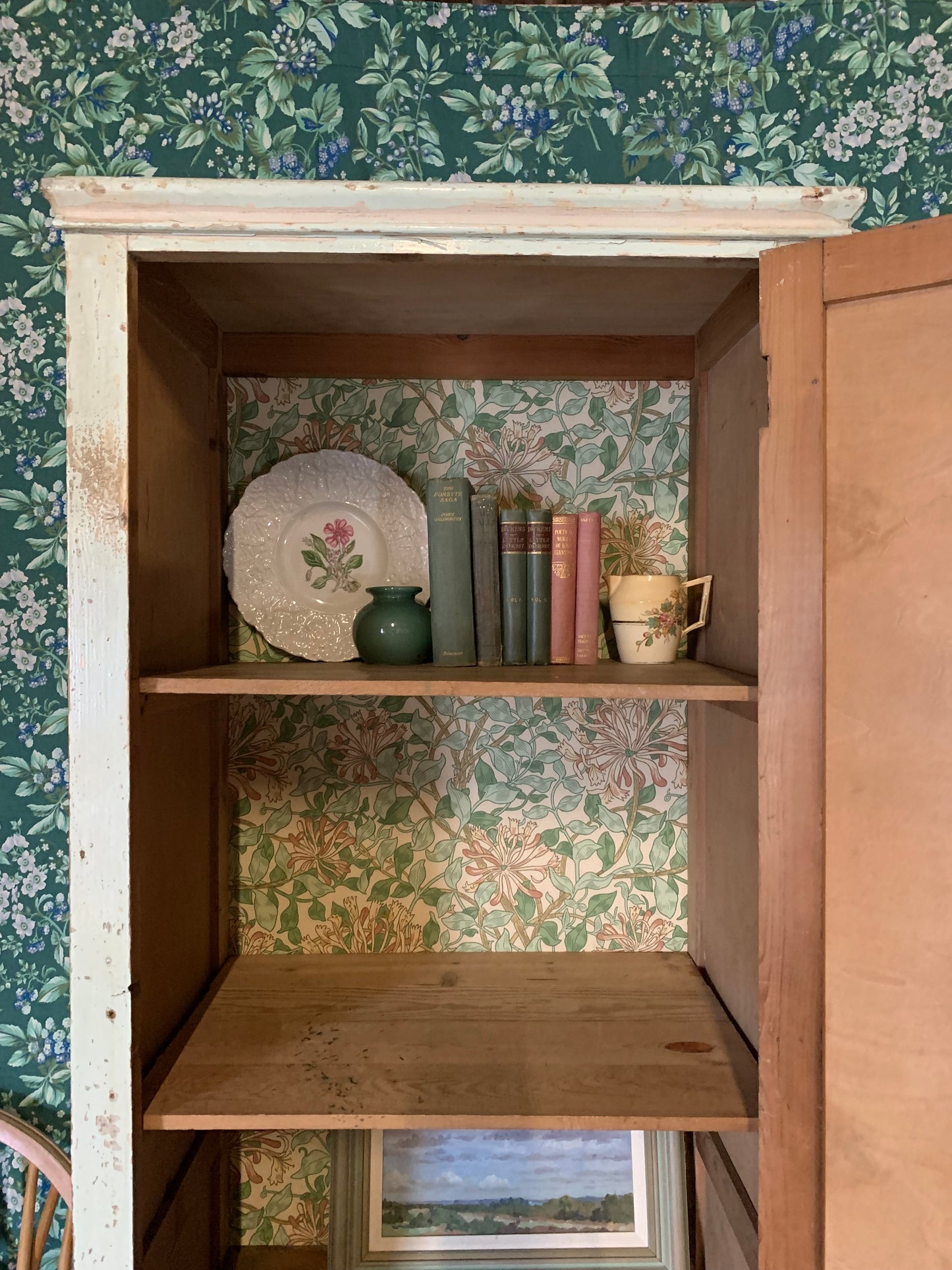 Chippy Paint Pantry Cupboard