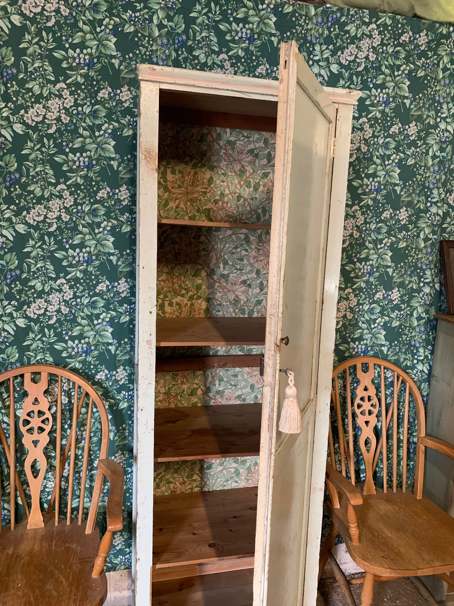 Chippy Paint Pantry Cupboard
