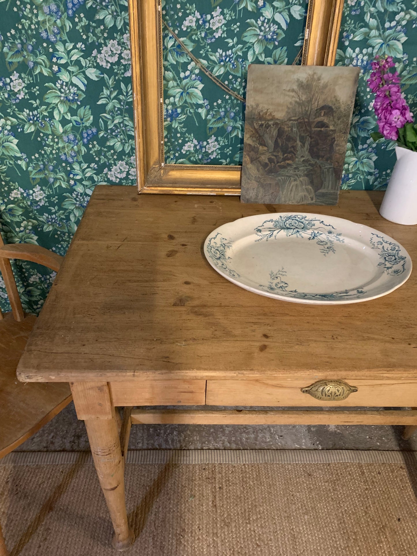 Sanderson Floral Chair - Dovetail Vintage Co