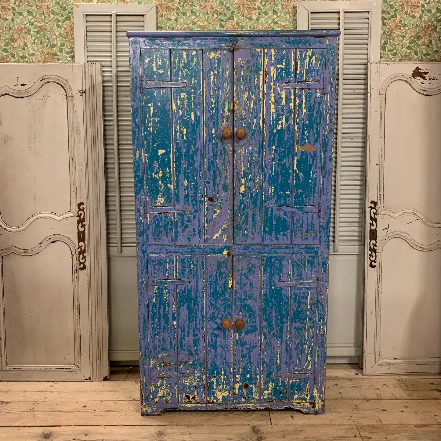 Chippy Paint Larder Cupboard