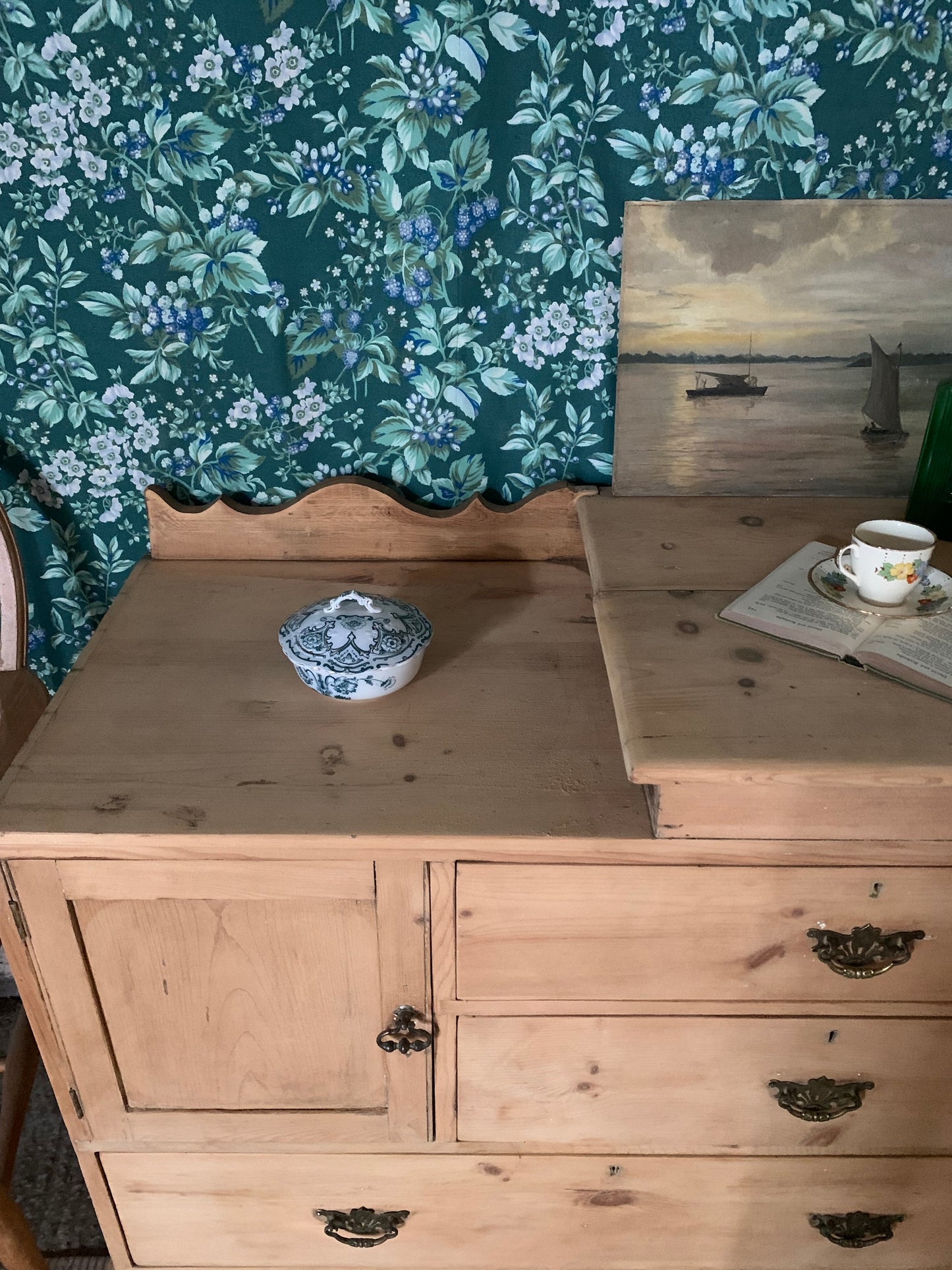 Antique Pine Cabinet