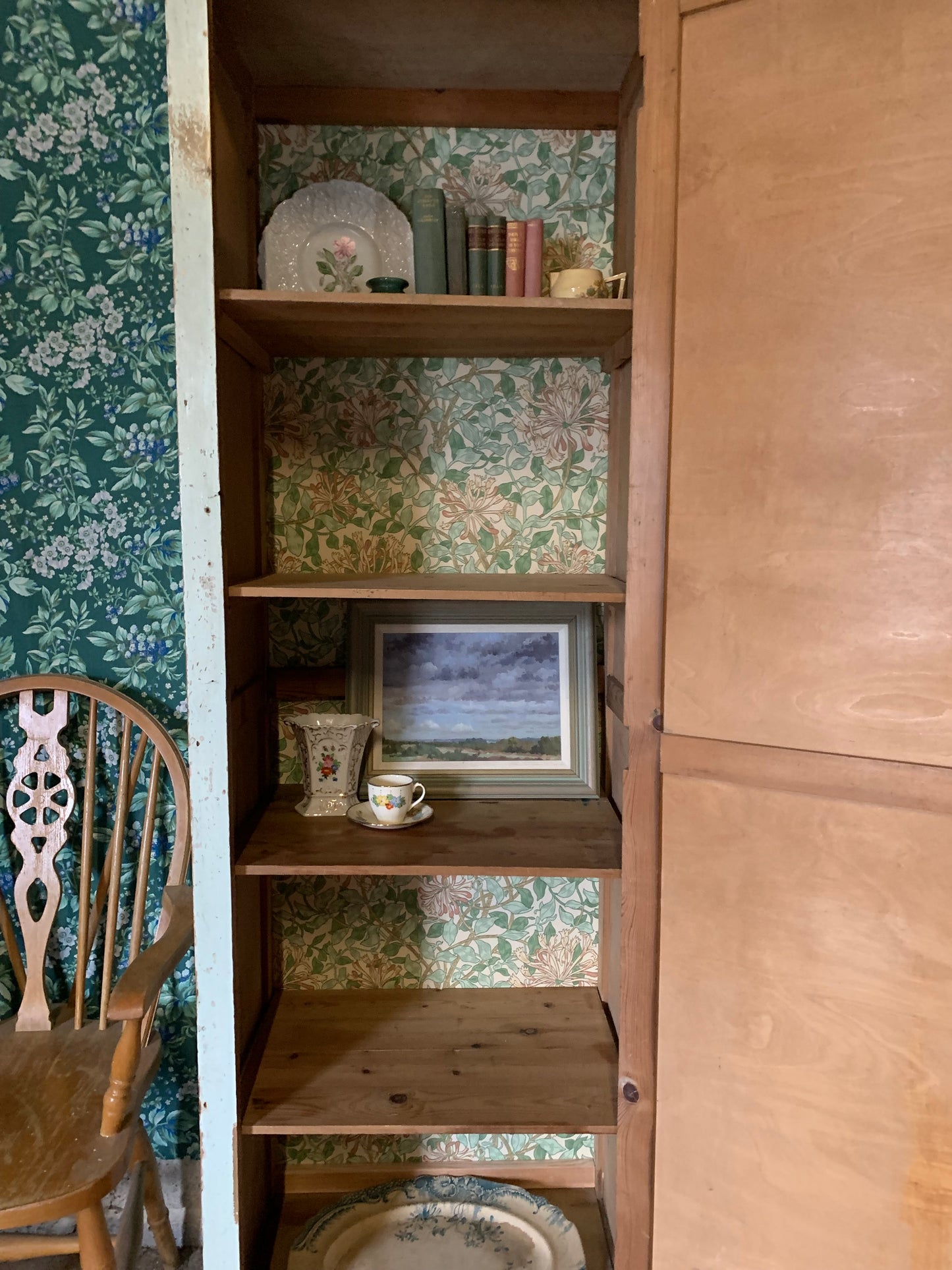 Chippy Paint Pantry Cupboard