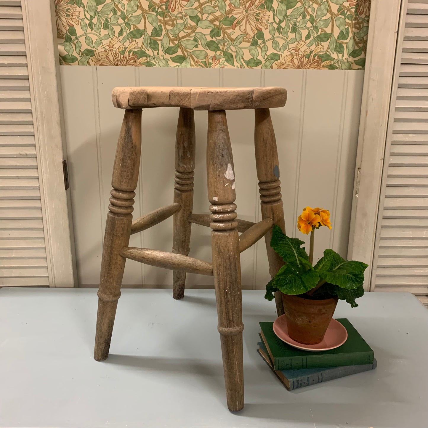 Rustic Stool - Dovetail Vintage Co