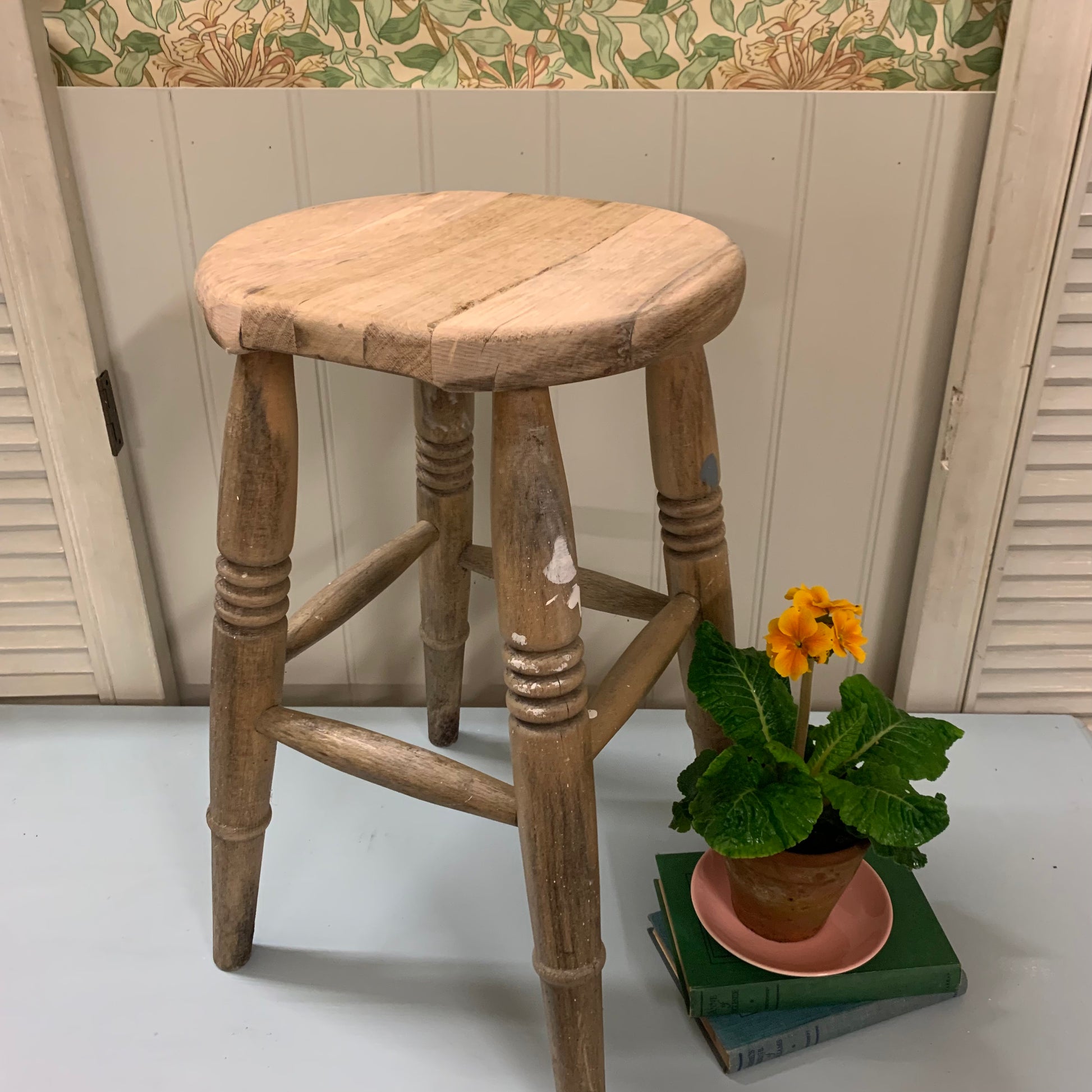 Rustic Stool - Dovetail Vintage Co