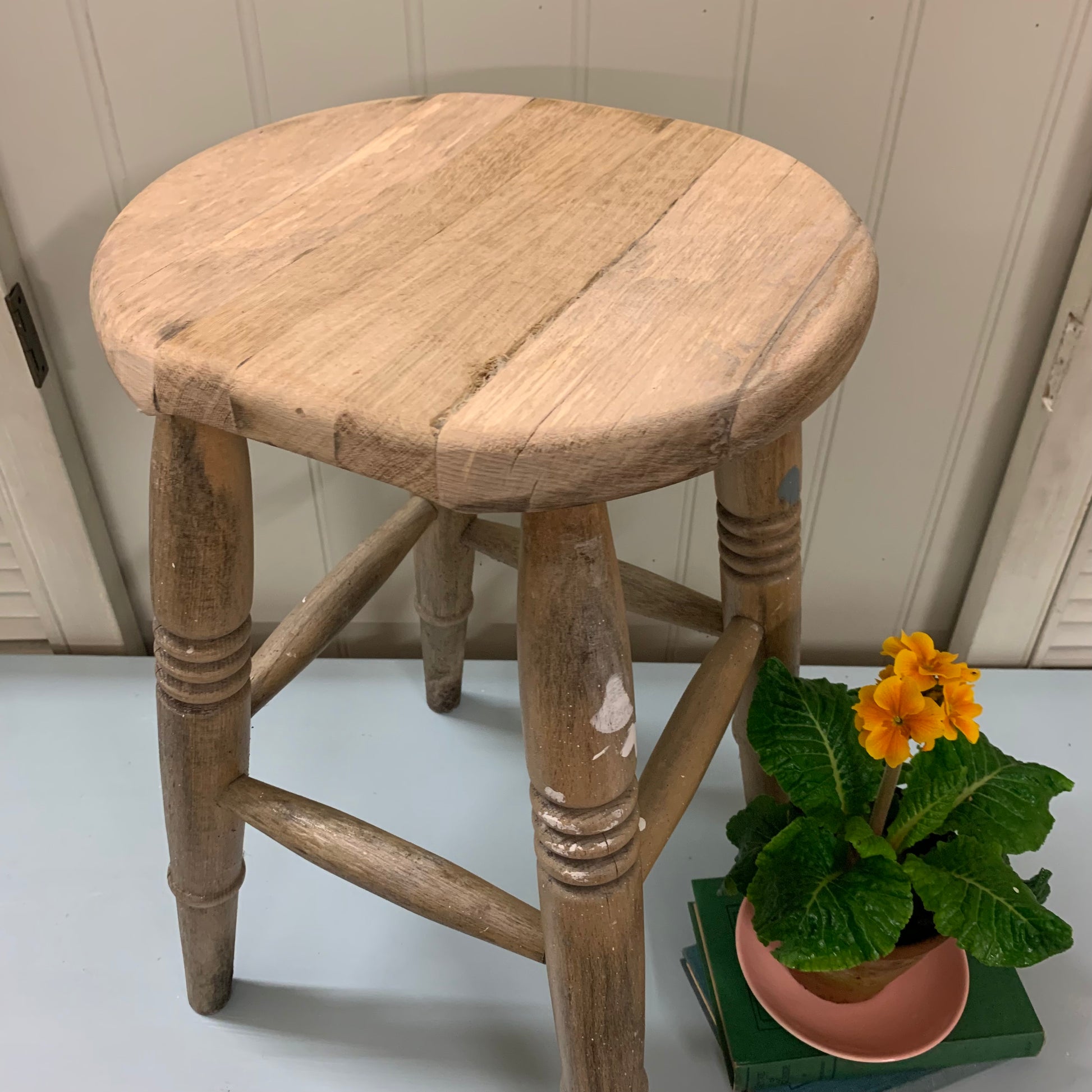 Rustic Stool - Dovetail Vintage Co