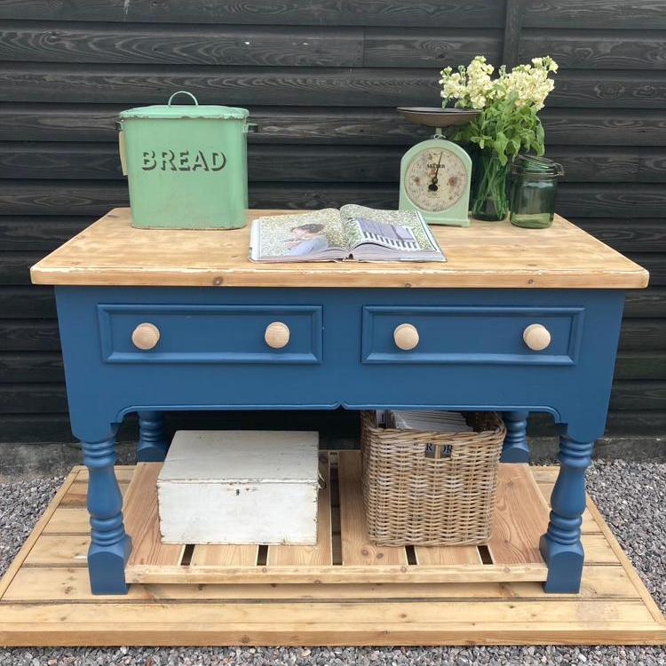 Vintage Kitchen Island - Dovetail Vintage Co