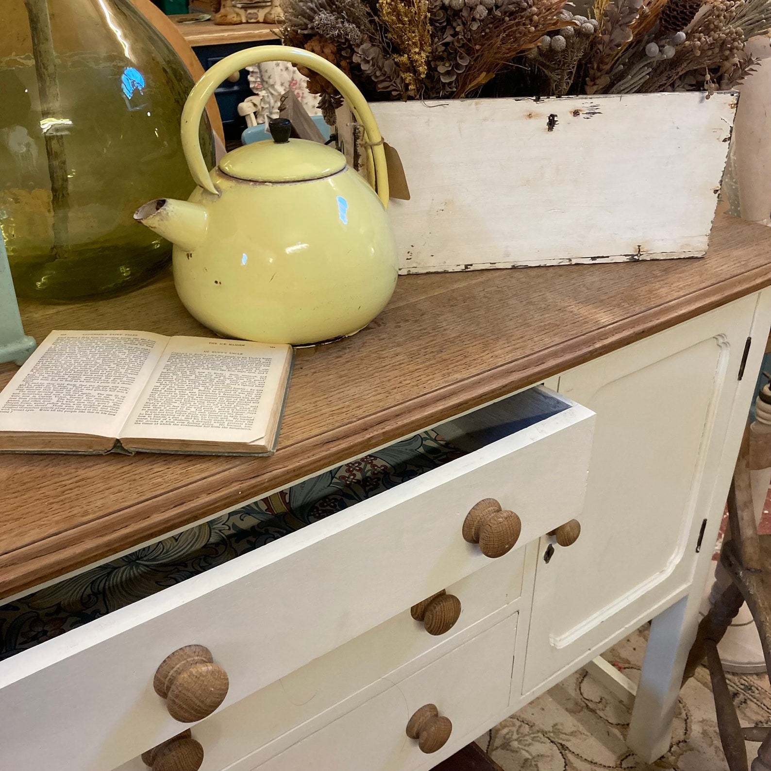 Vintage Oak Sideboard - Dovetail Vintage Co