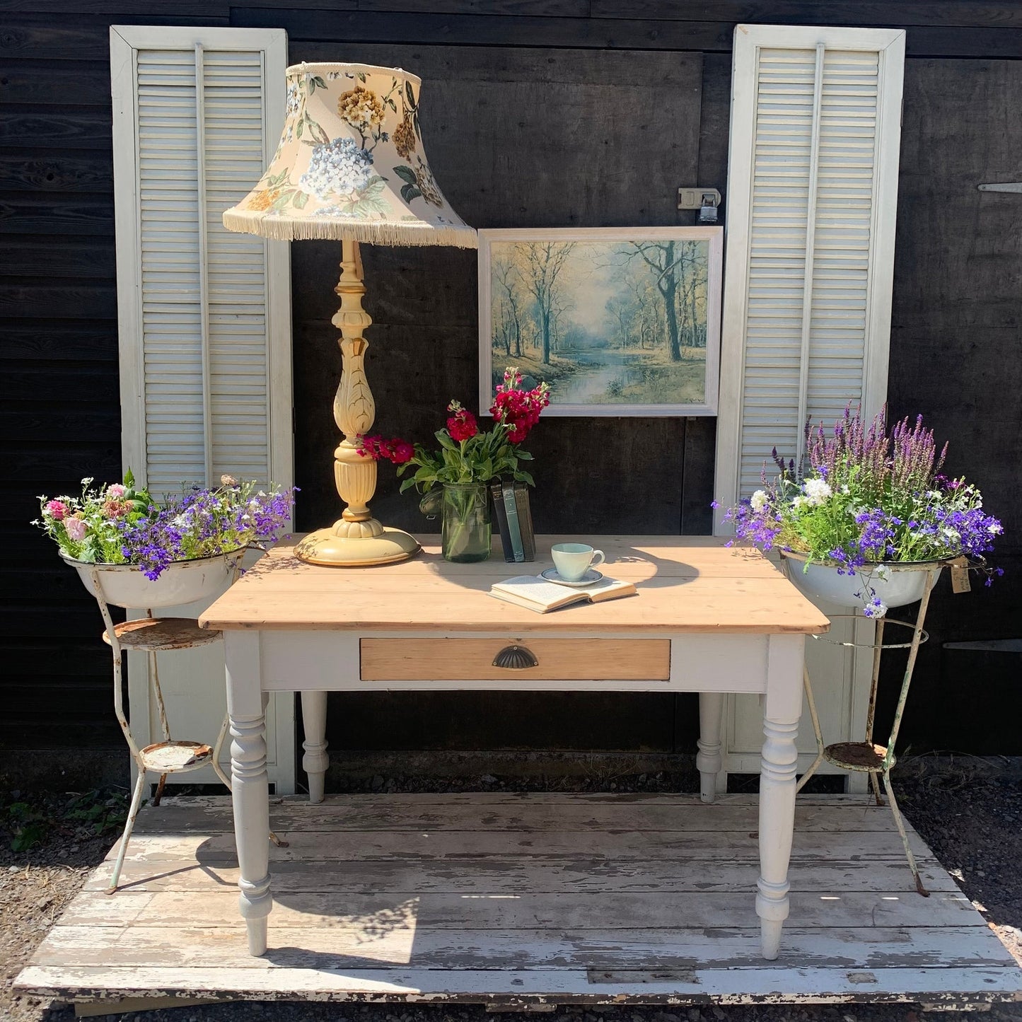 Vintage Table/Desk - Dovetail Vintage Co