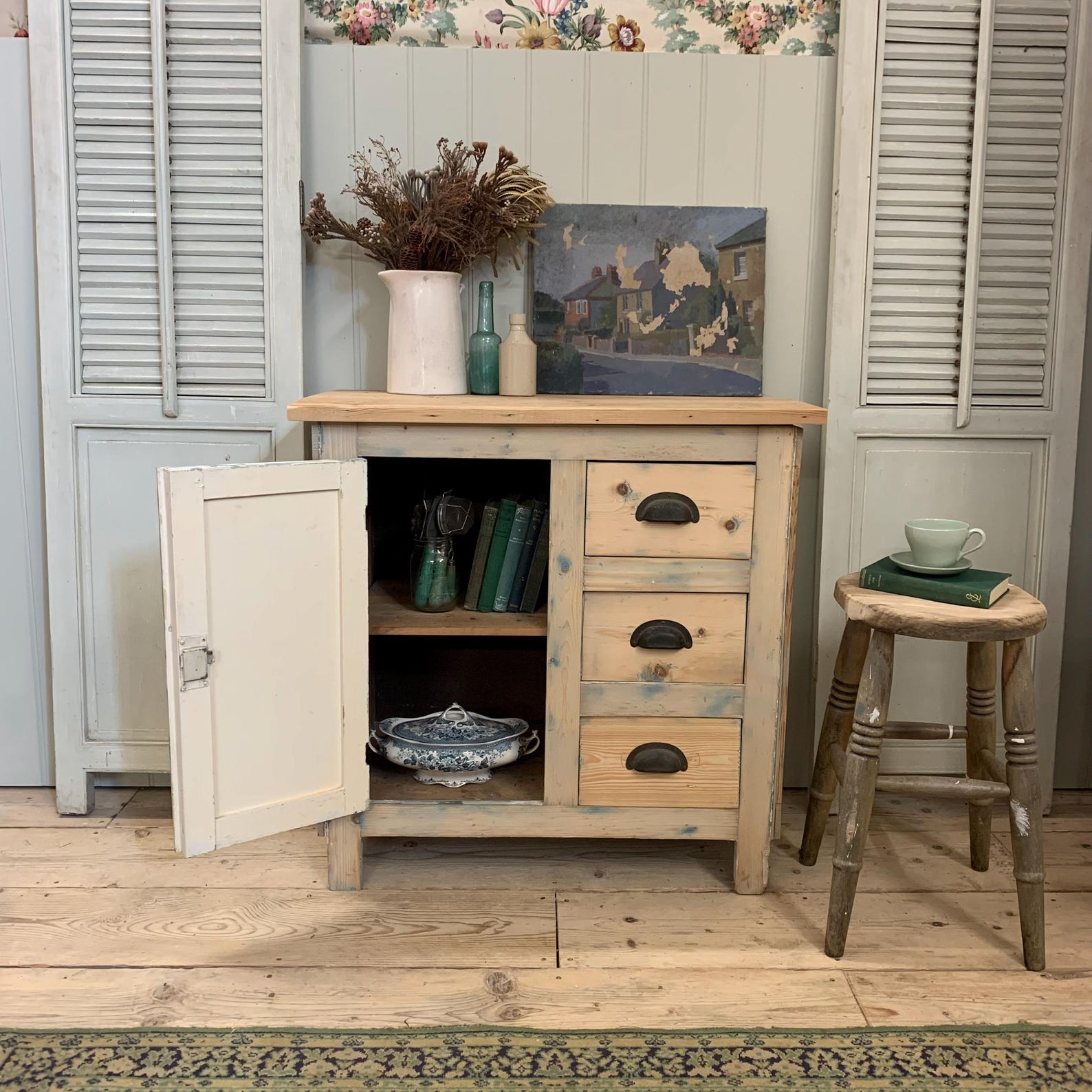 Vintage Cupboard - Dovetail Vintage Co