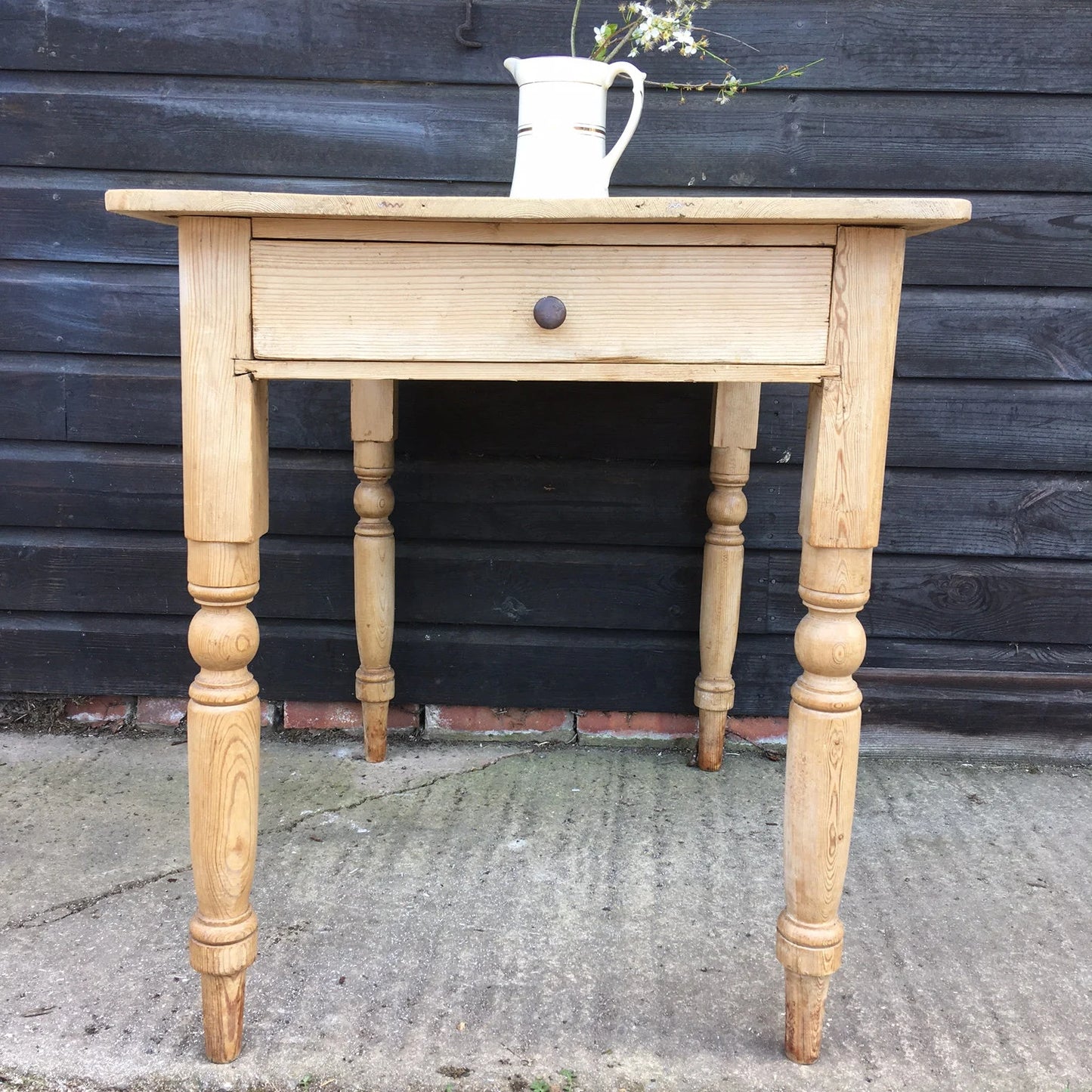 Antique Pine Table - Dovetail Vintage Co