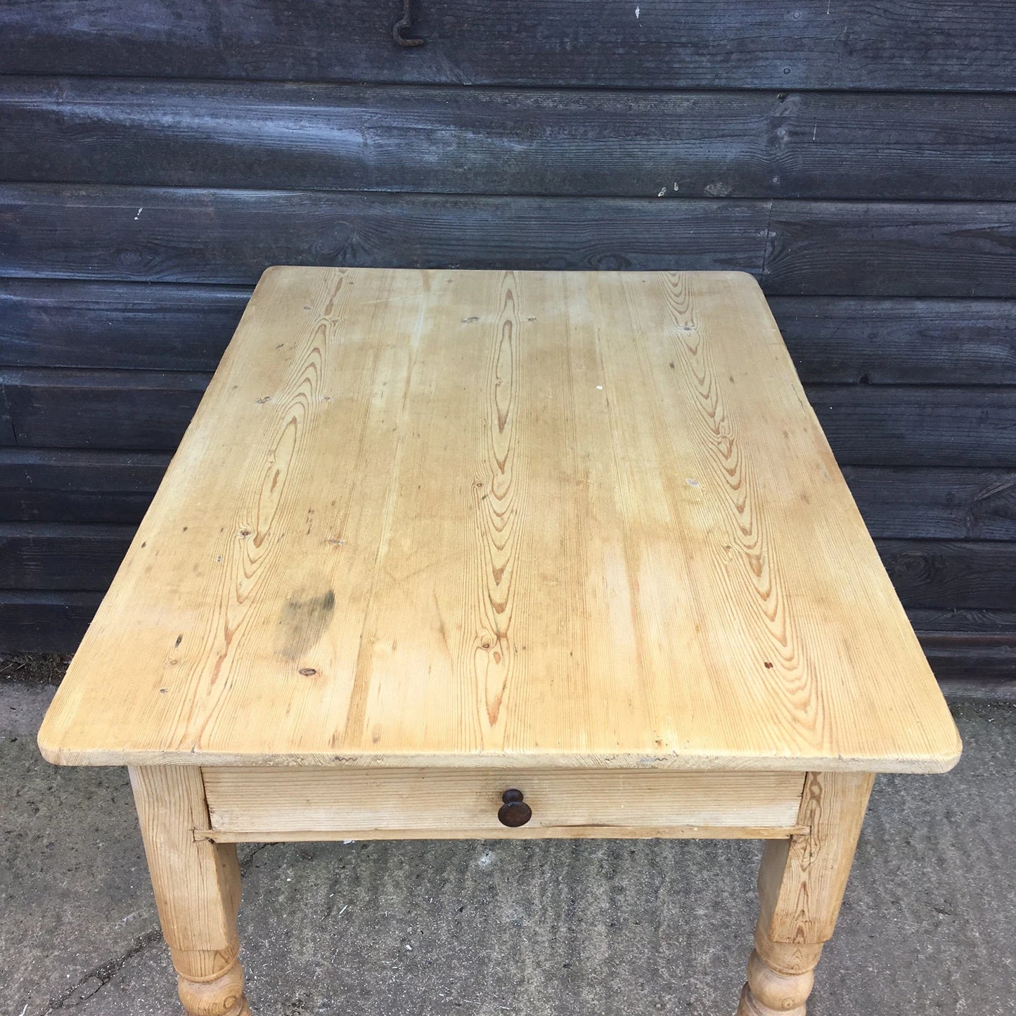 Antique Pine Table - Dovetail Vintage Co