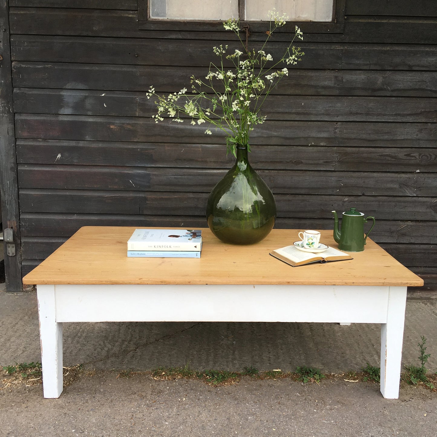 Large Vintage Coffee Table - Dovetail Vintage Co