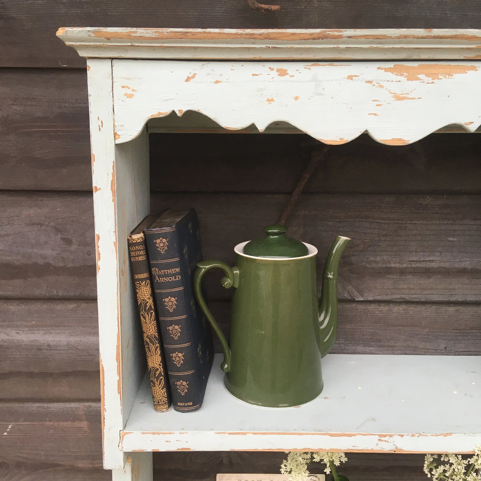 Vintage Duck Egg Shelves - Dovetail Vintage Co