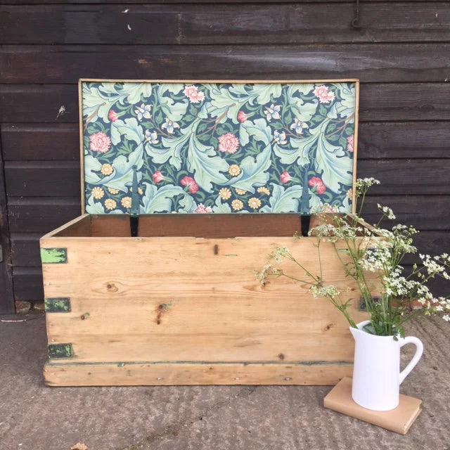 Vintage Trunk/Blanket Box/Chest - Dovetail Vintage Co