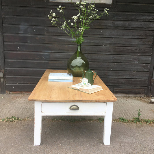 Large Vintage Coffee Table - Dovetail Vintage Co