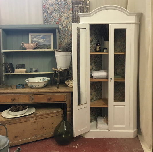 Vintage Corner Cupboard - Dovetail Vintage Co